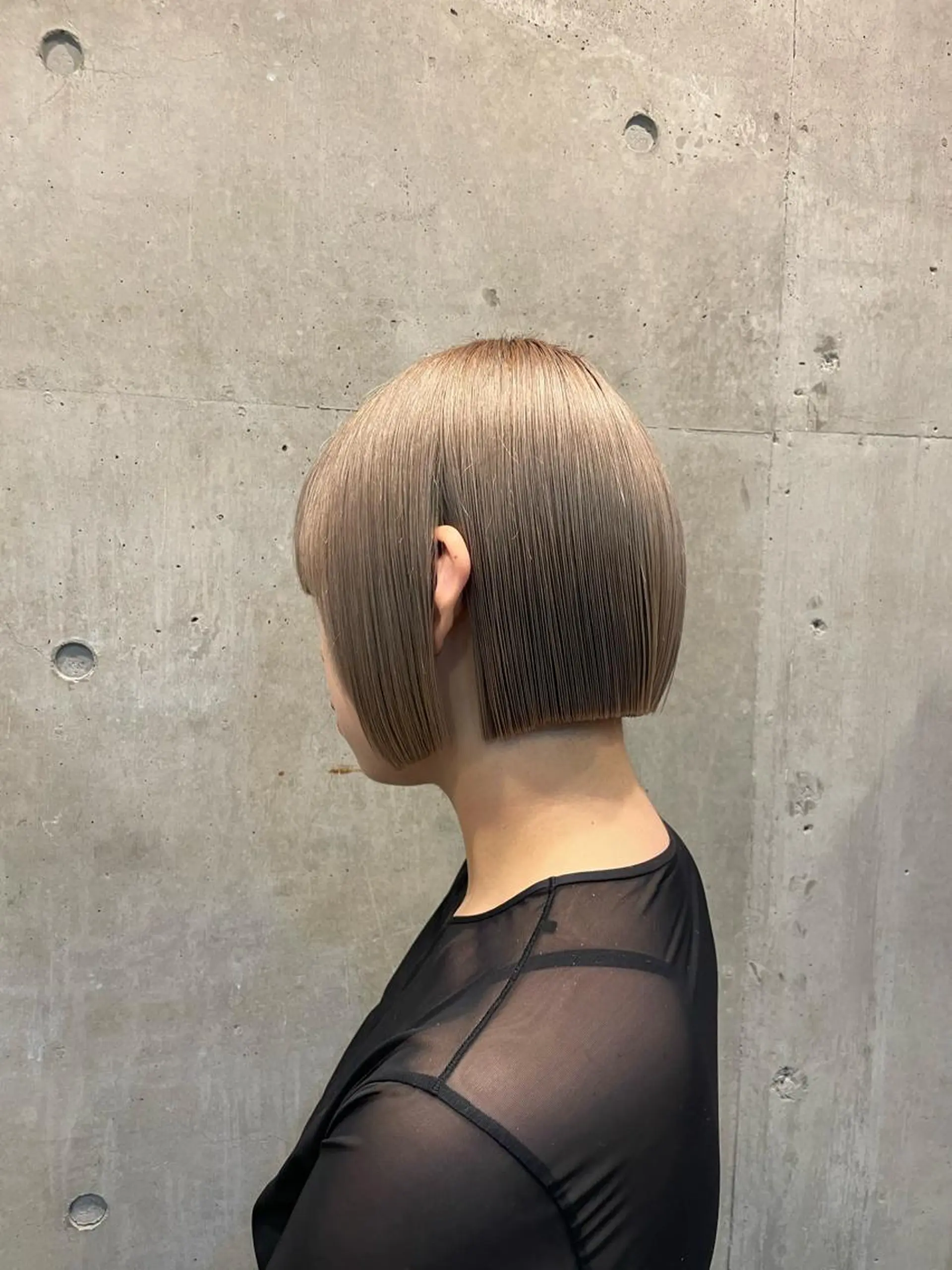 ショート カット ヘアカラー トリートメント ︎︎ yoshikiのヘアスタイル