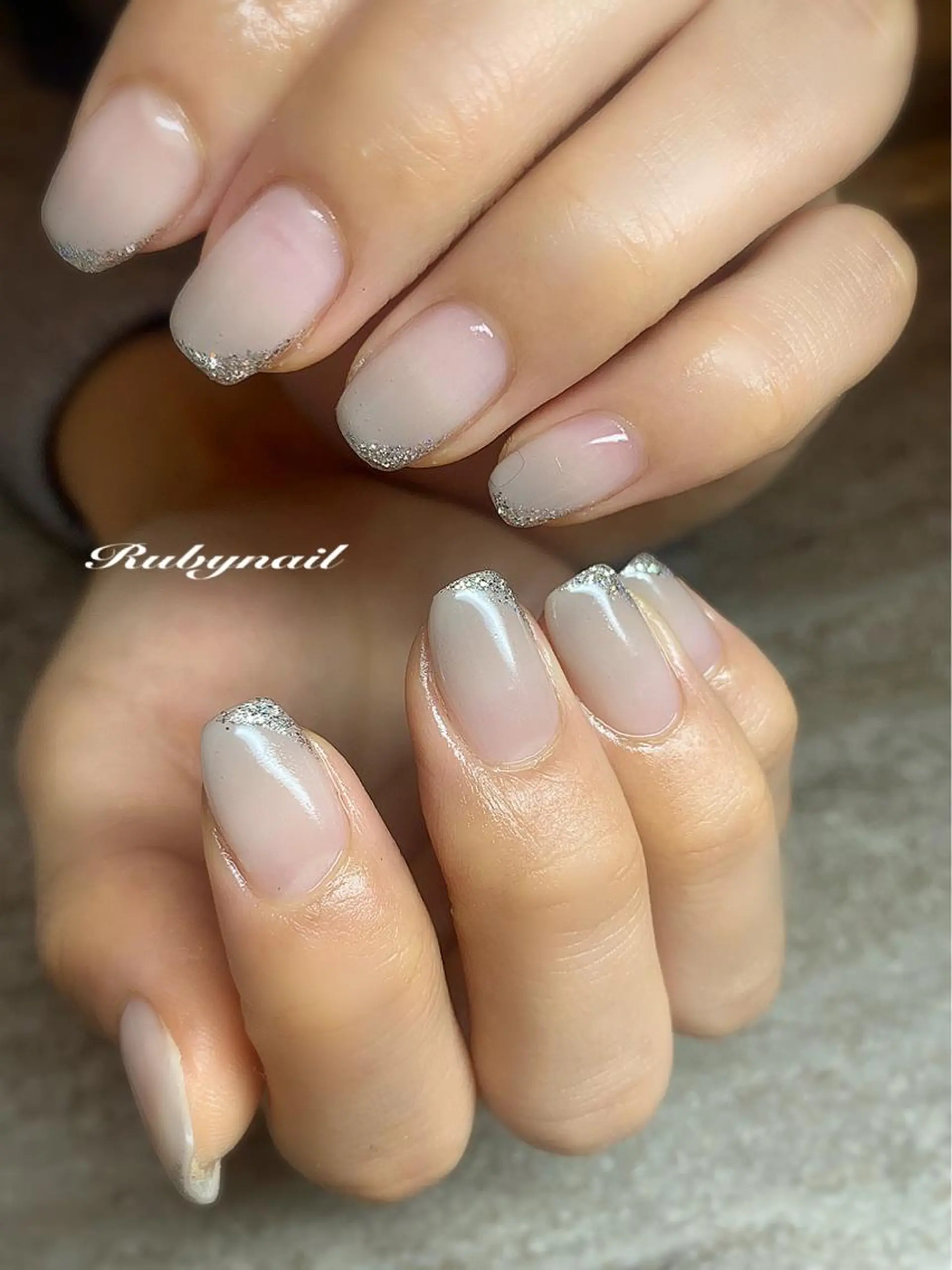 ネイル ラメ(グリッター) Rubynail所属・プライベートサロン Rubynailのネイルデザイン