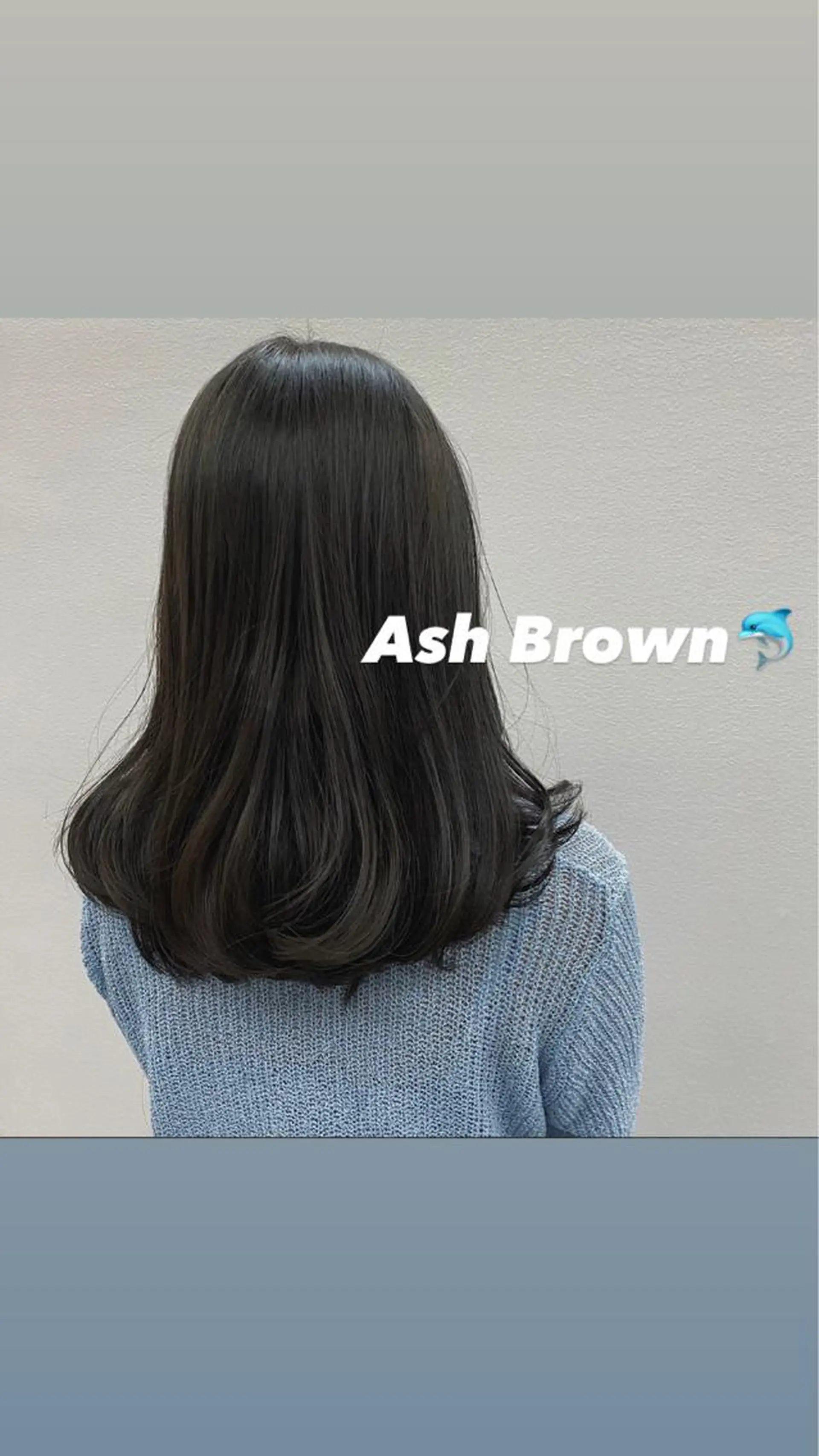 セミロング カラー 透明感カラー BEAUTRIUM青山所属・飯塚 新のヘアスタイル