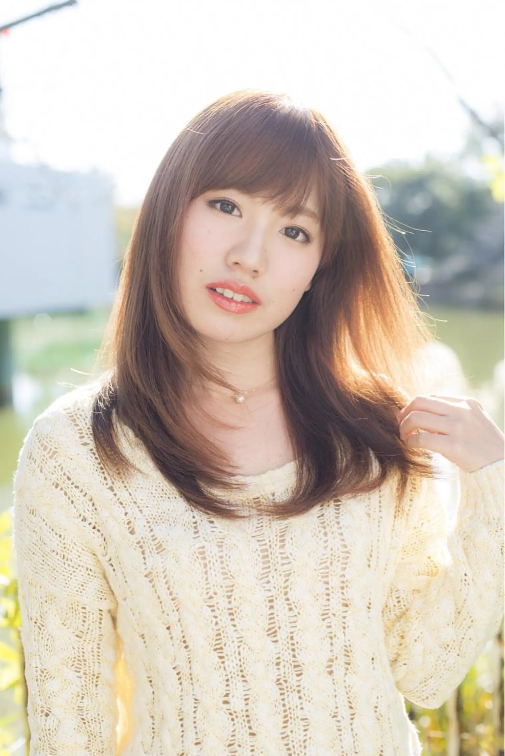 ミディアム カラー カット ヘアカラー トリートメント 小濱 秀人のヘアスタイル