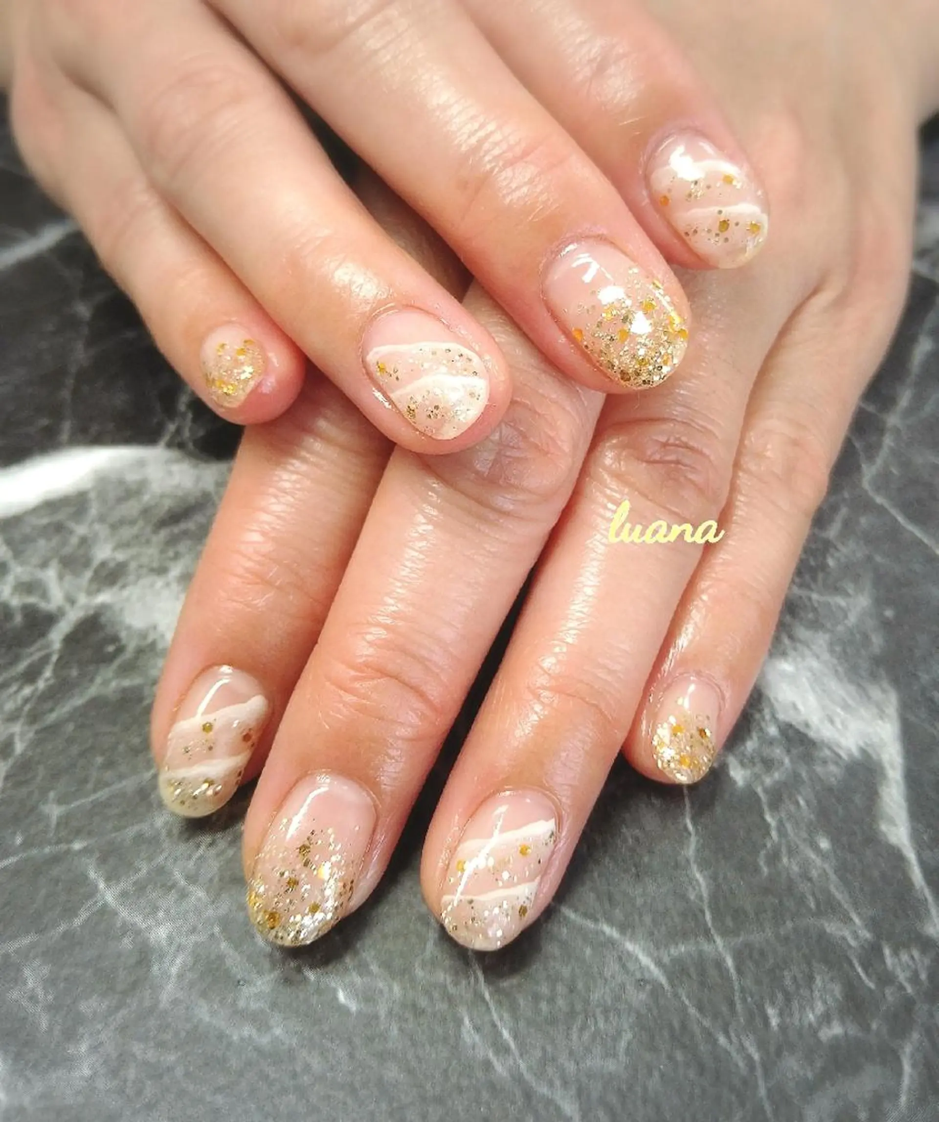 ネイル ハンドネイル LUANA  TAKAHASHIのネイルデザイン