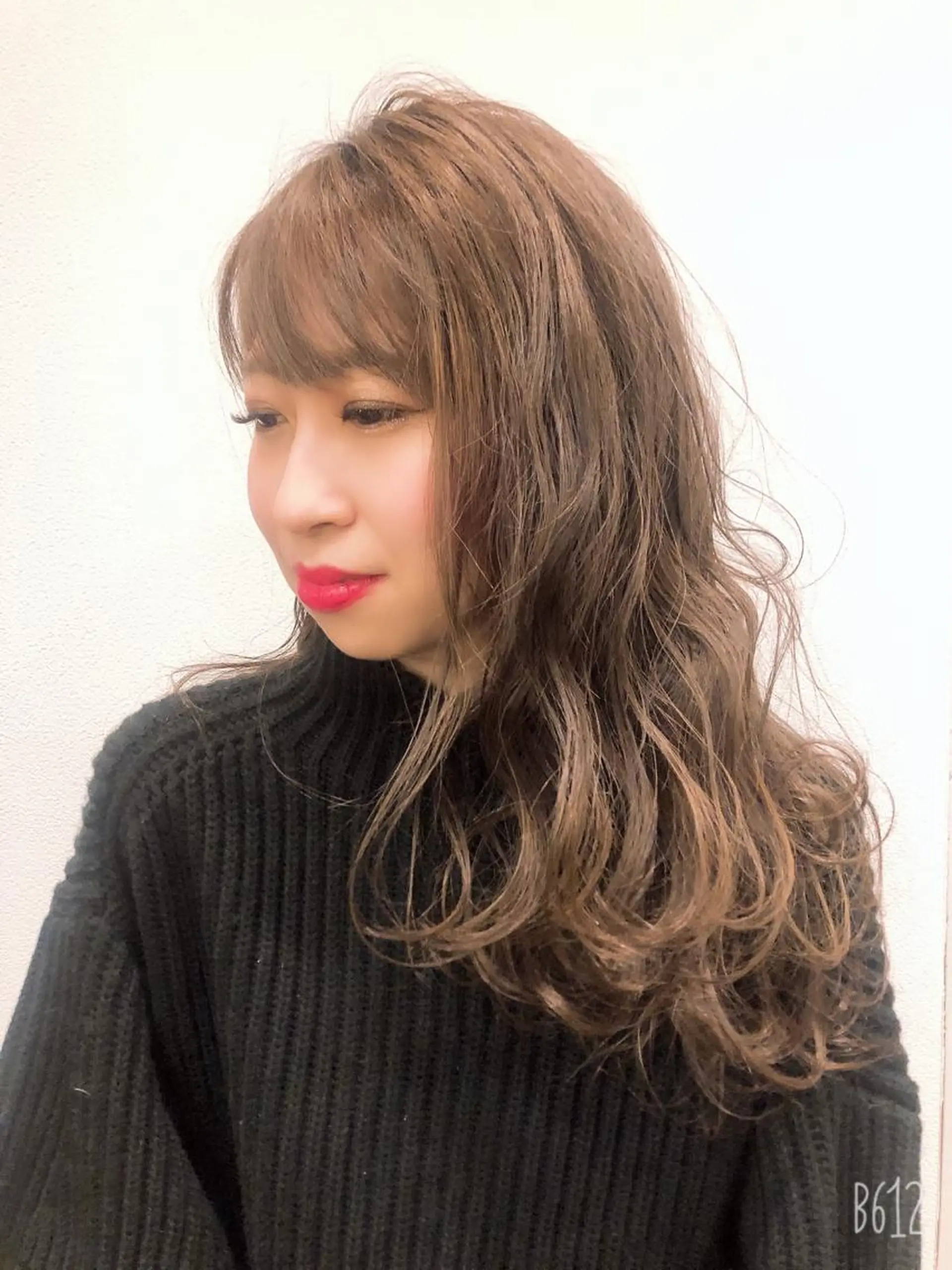 カラー ヘアセット 岡田 拓也のヘアスタイル
