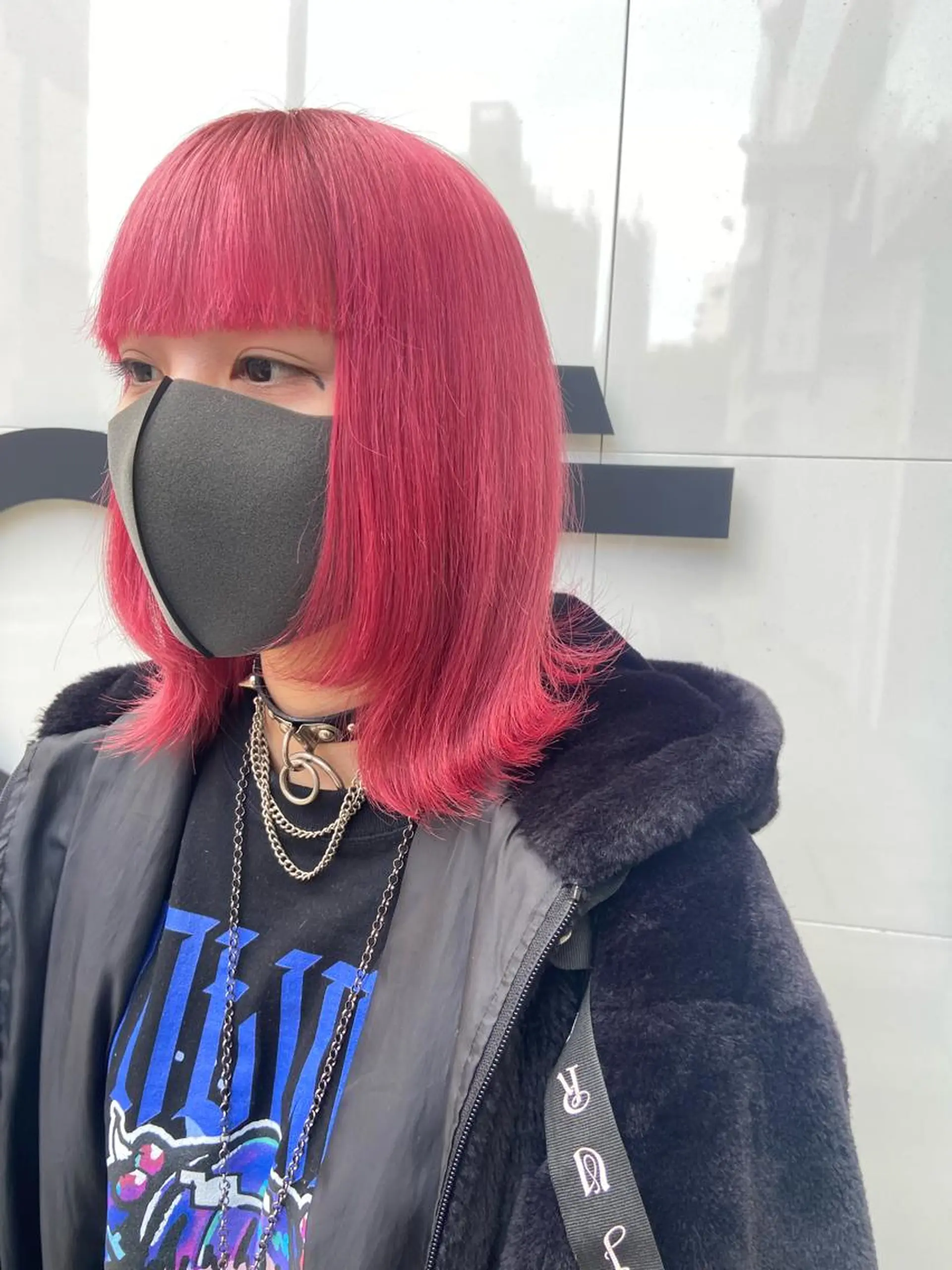 ミディアム ヘアカラー 淺谷 美紀のヘアスタイル