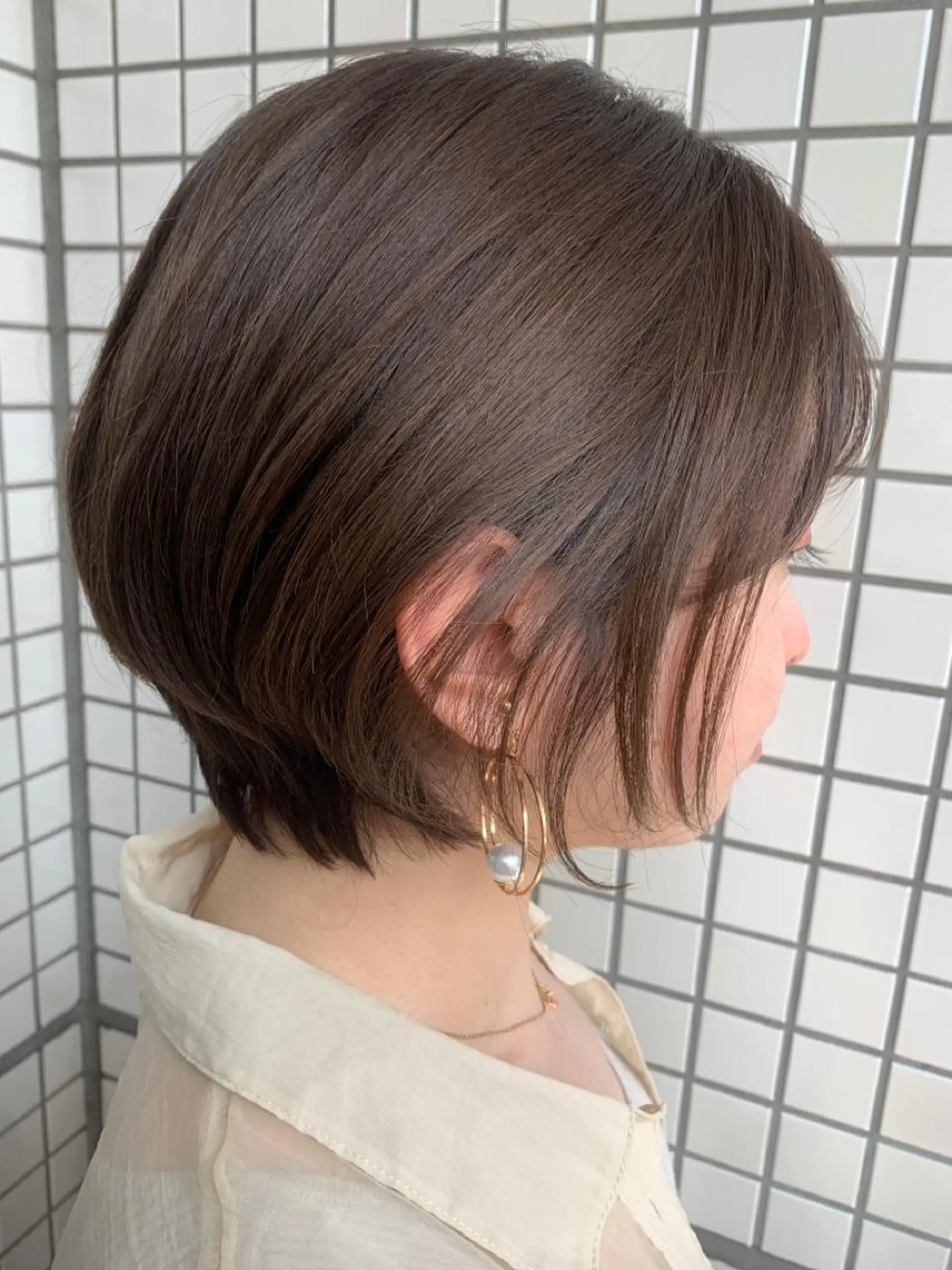 ショート カラー パーマ Bianca所属・Bianca 代表 硲 貴亮【東武練馬】のヘアスタイル