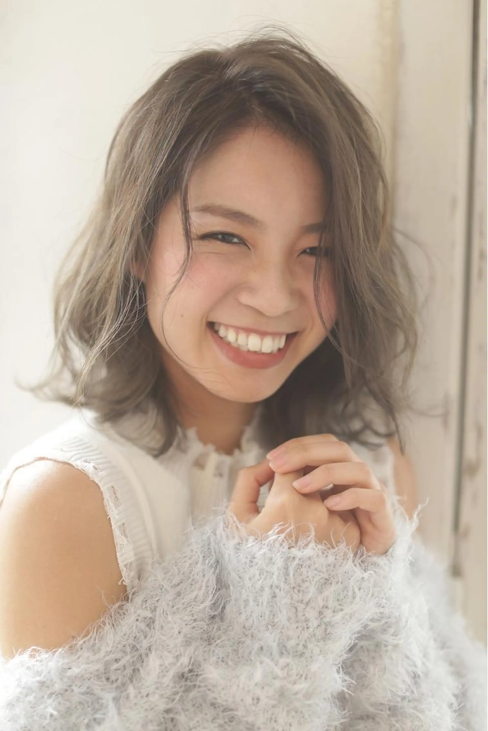ショート marshu  梅田店所属・髪質改善 透明感×韓国風のヘアスタイル