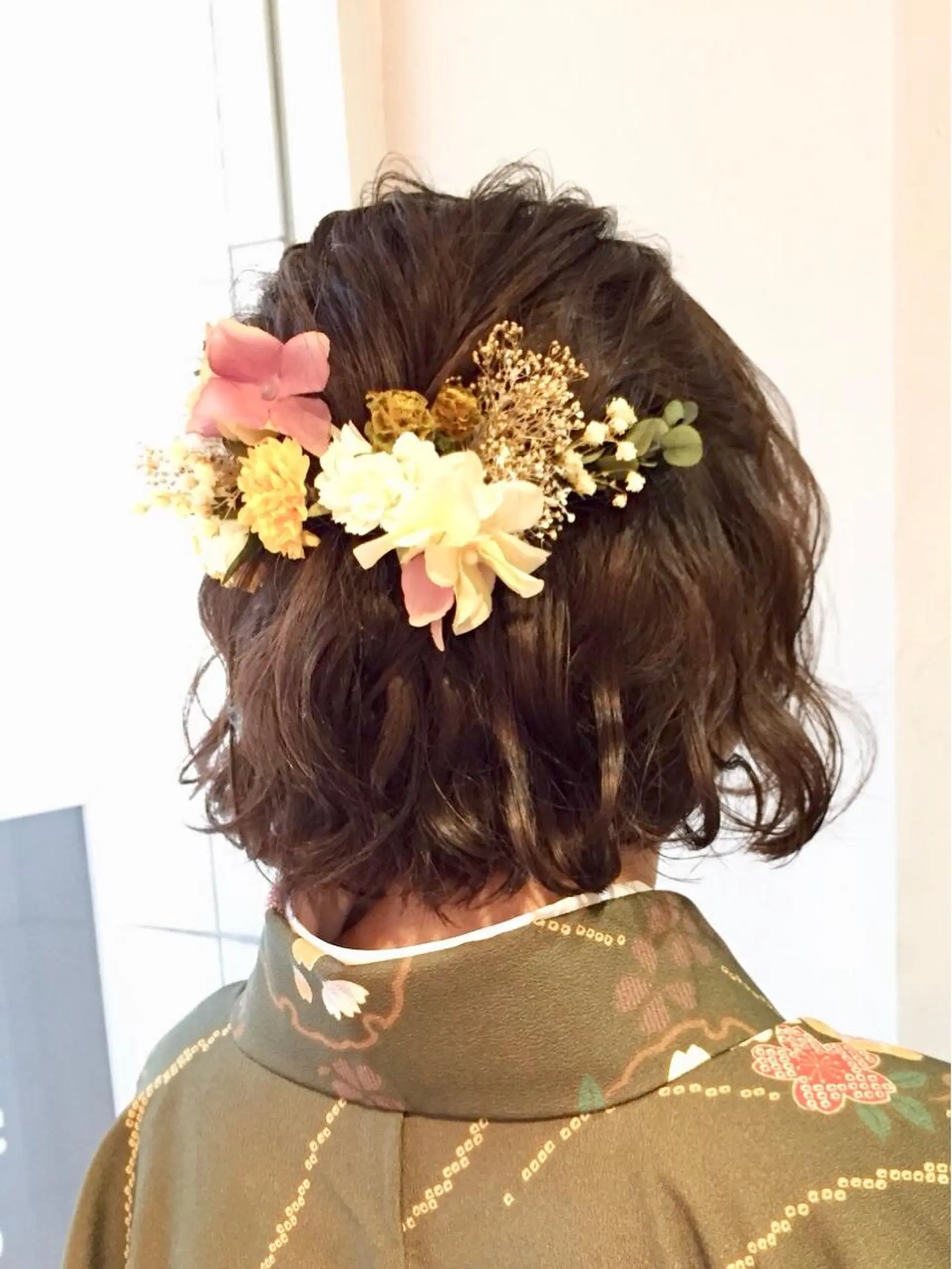 ミディアム ヘアアレンジ 卒業式のヘアスタイル Neolive Cava 相模大野店所属・sola: neoliveのヘアスタイル