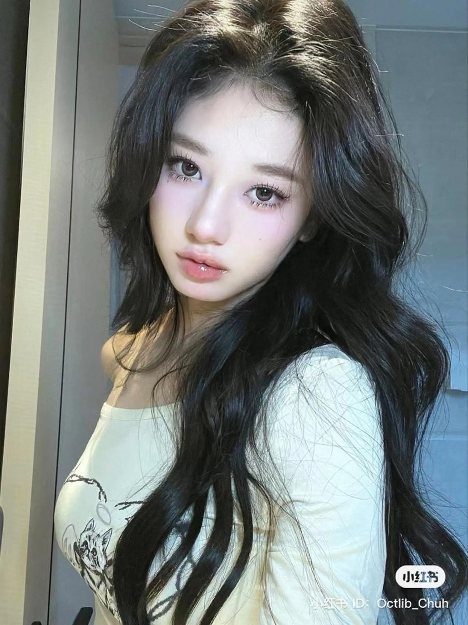 ロング カラー カット ヘアカラー 大人上品ベージュ 🎀HARUNAのヘアスタイル