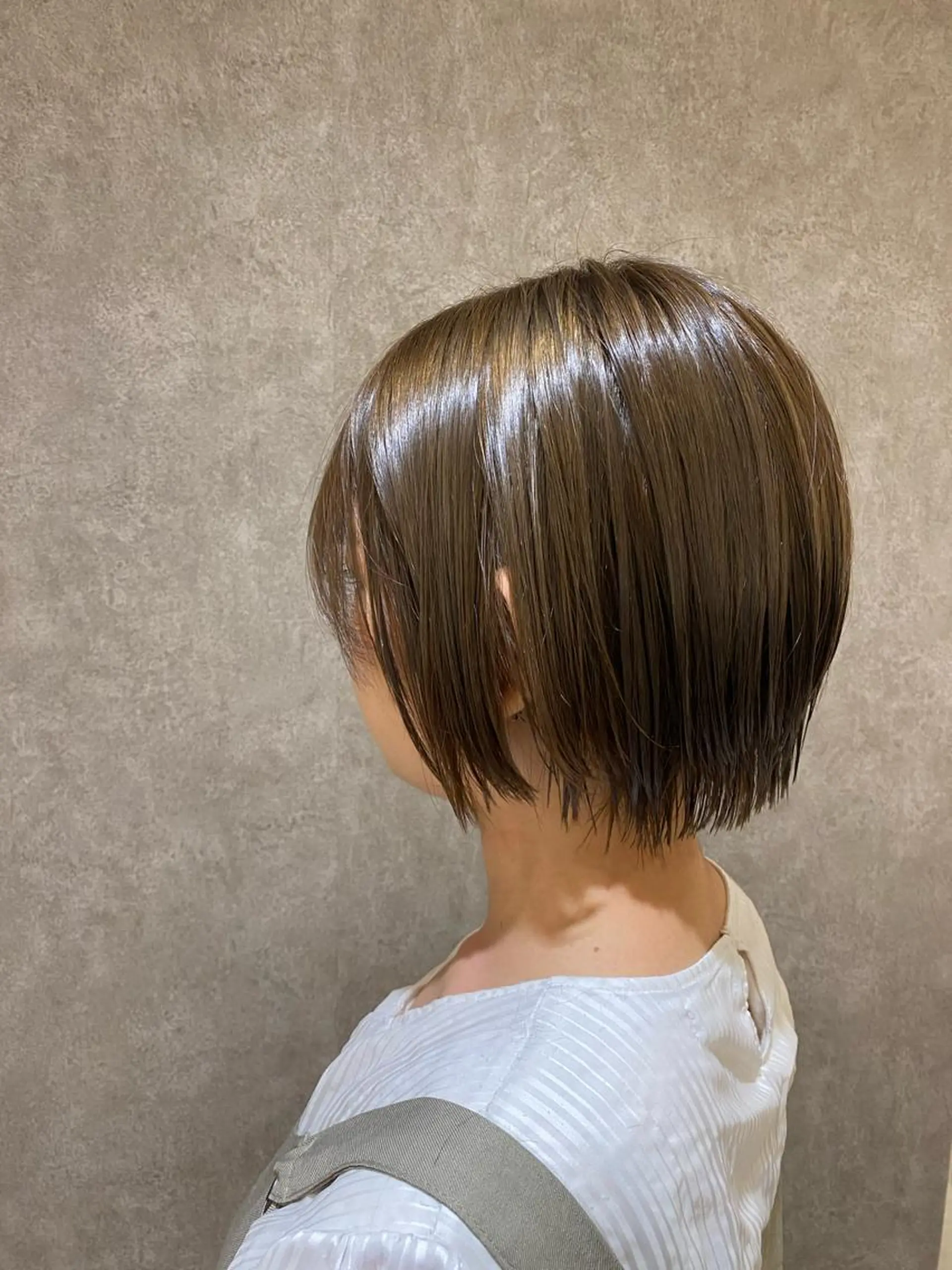 ショート カラー アッシュ アッシュグレー アッシュグレージュ 透明感カラー グレージュ 🌼Remember MAE🌼のヘアスタイル