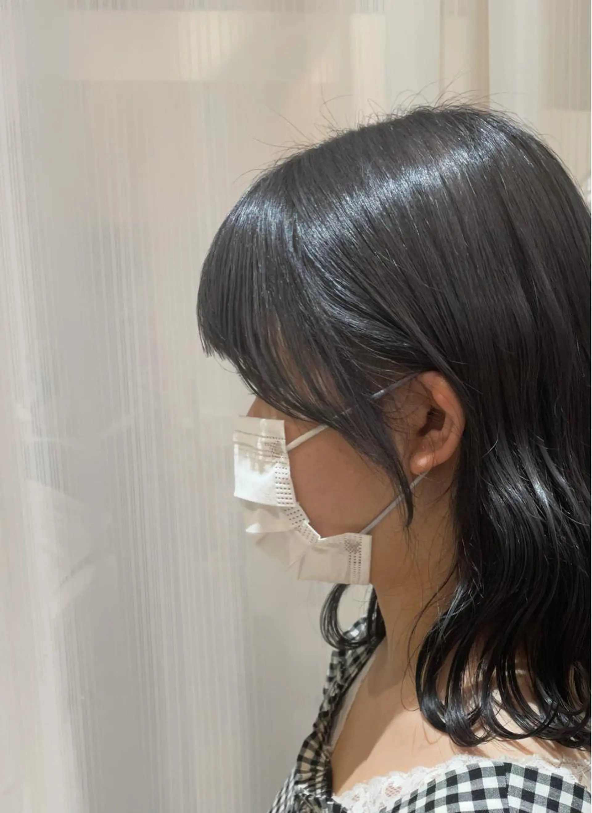 ミディアム おくれ毛 レイヤーカット🎀 kanaのヘアスタイル