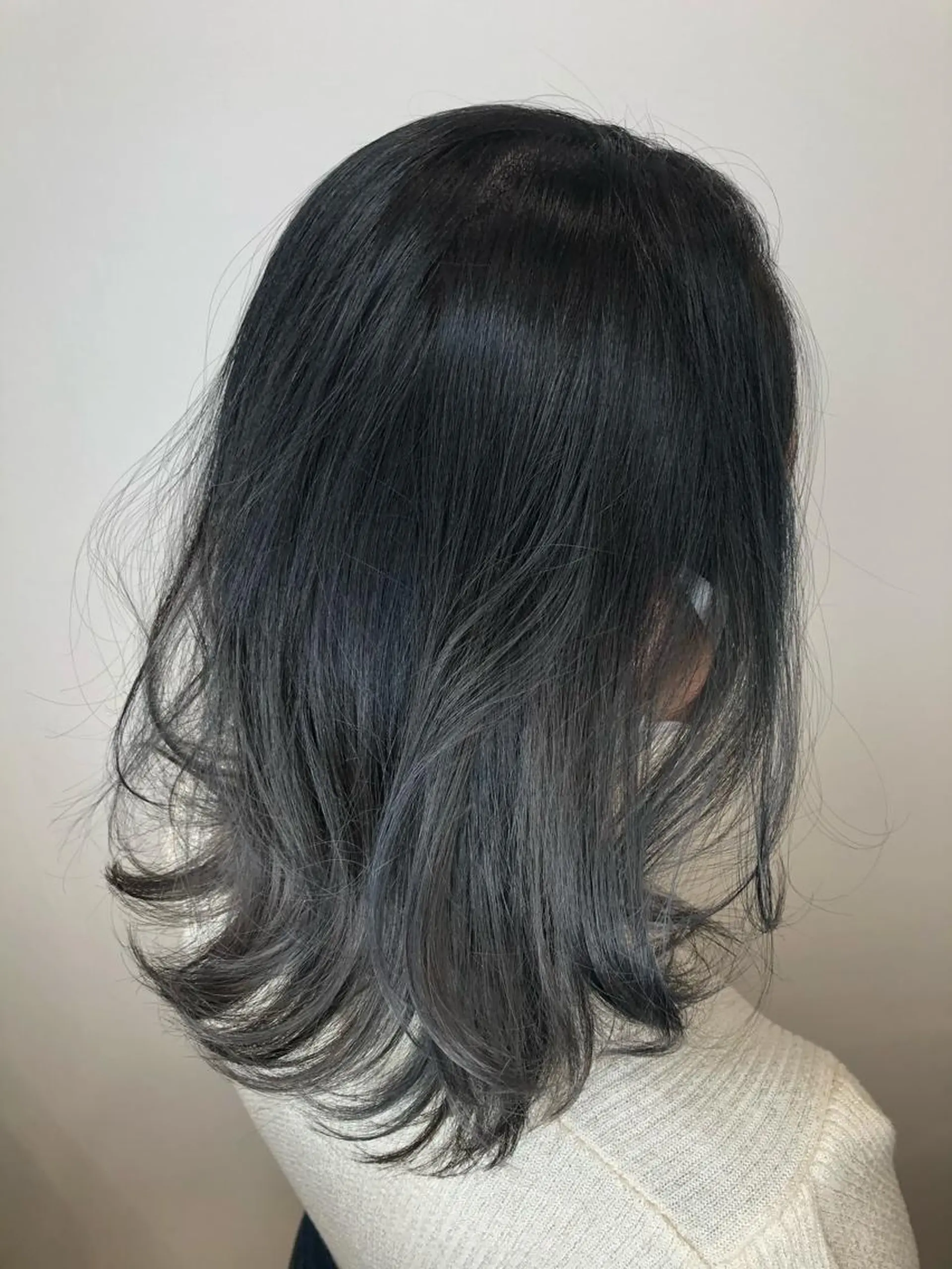 ミディアム カラー バレイヤージュ レイヤーカット ヘアカラー トリートメント BRUNO東員店所属・稲村 toshiのヘアスタイル