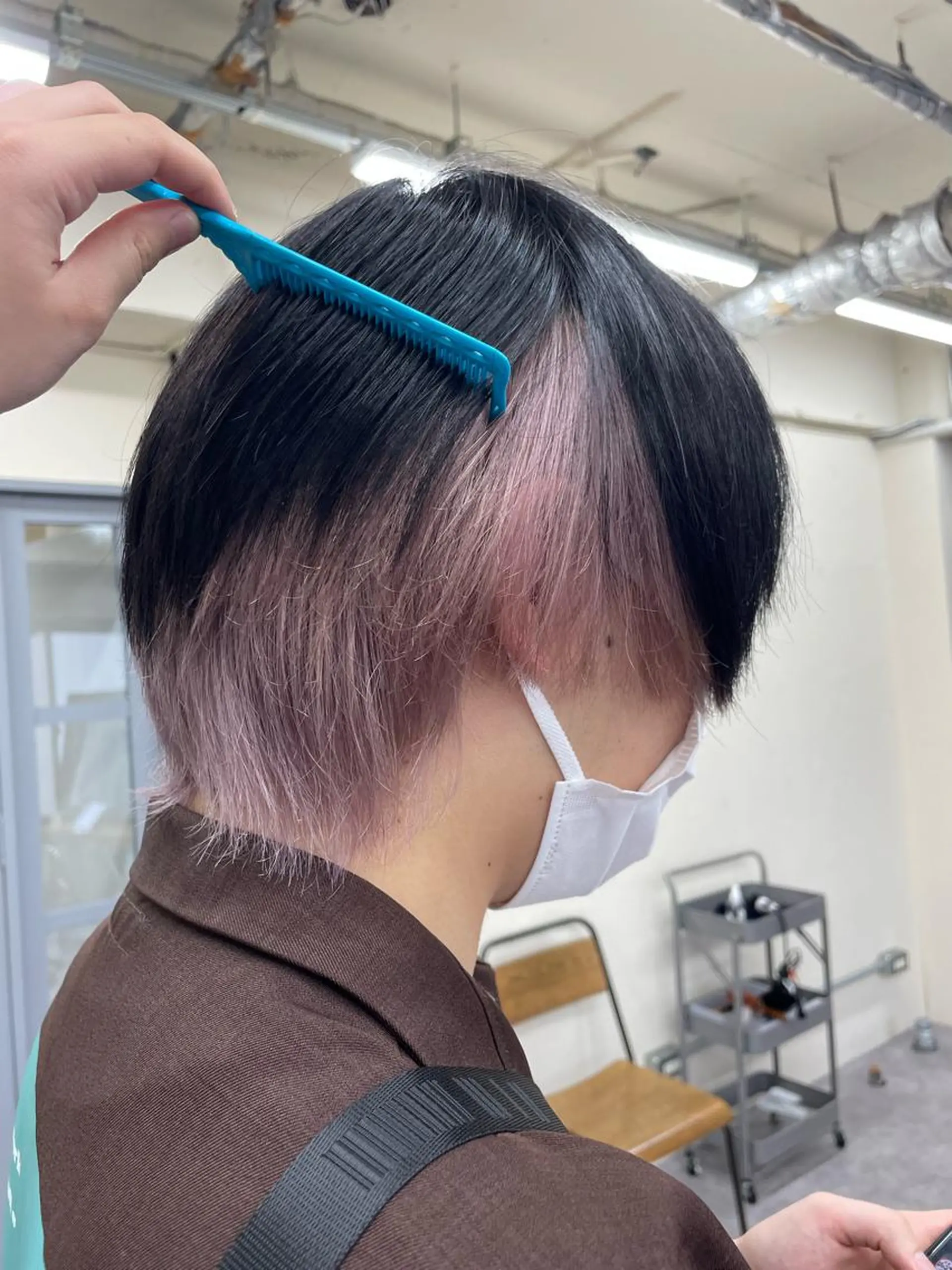 ショート カラー ヘアカラー 🌸柔らかハイトーン 🧃Shionのヘアスタイル