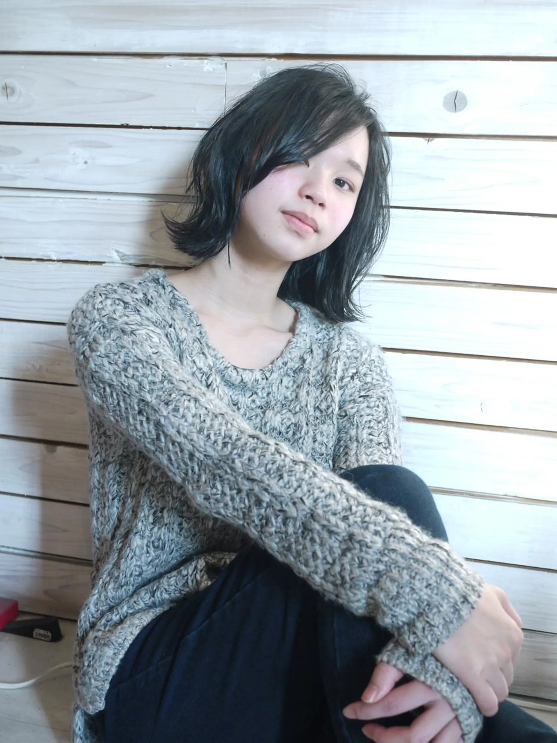 ミディアム 藤井 一輝のヘアスタイル