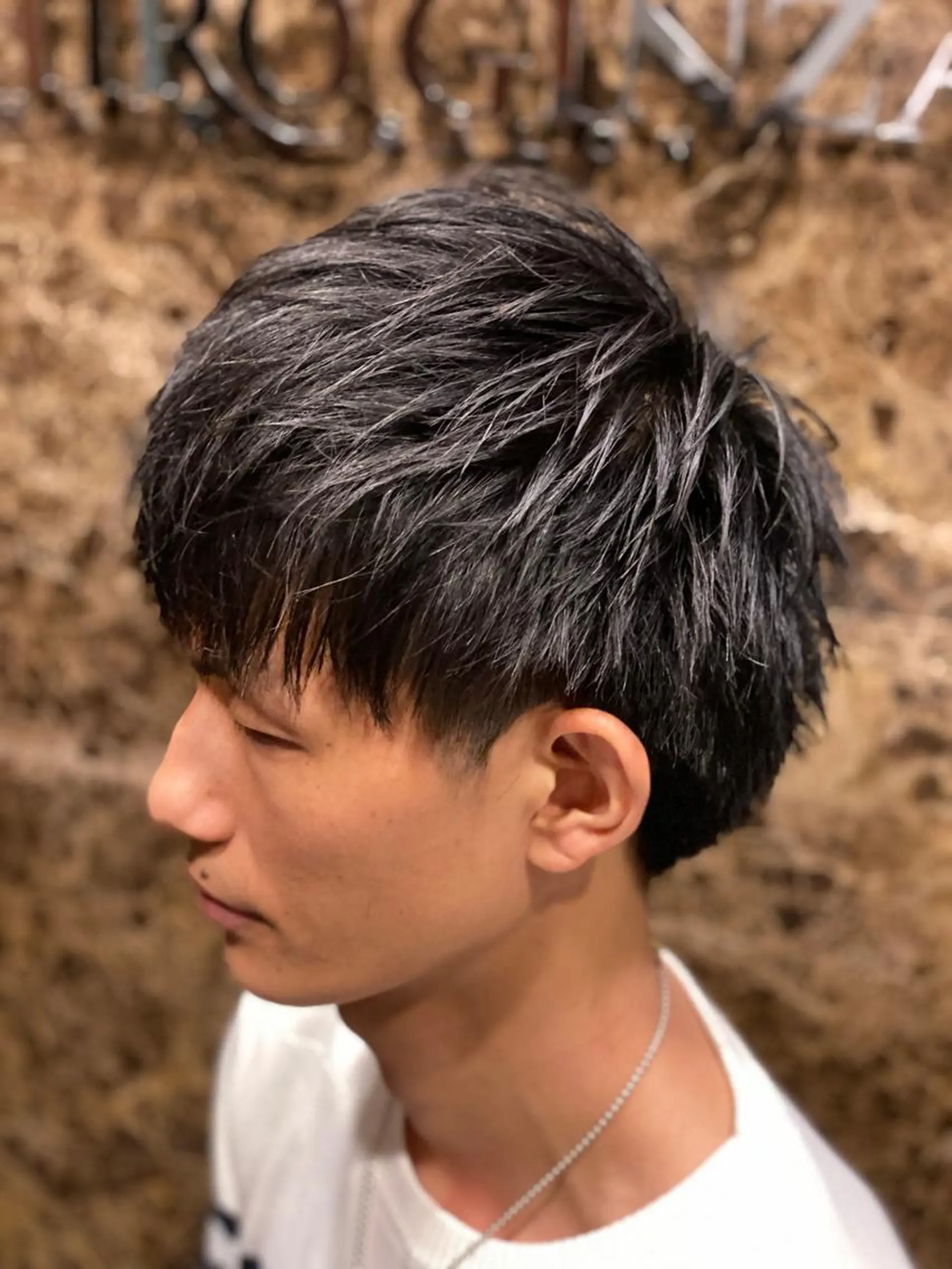 ショート HIRO GINZA barber shop神楽坂店所属・波岡 萩斗のヘアスタイル
