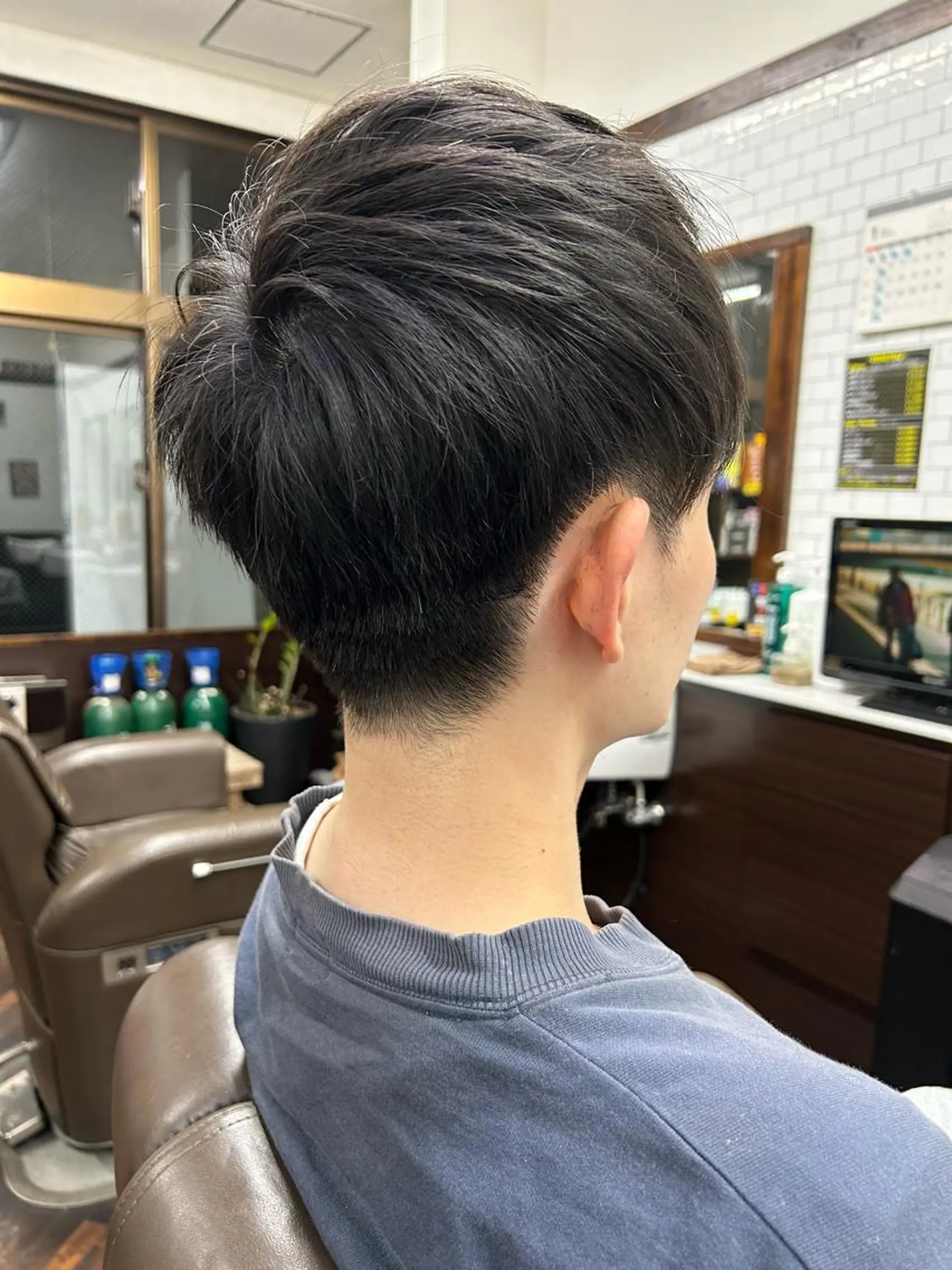 ショート メンズ ツーブロック B.B.Cams西原店所属・無料フェードモデル 募集中‼️安座間💈のヘアスタイル