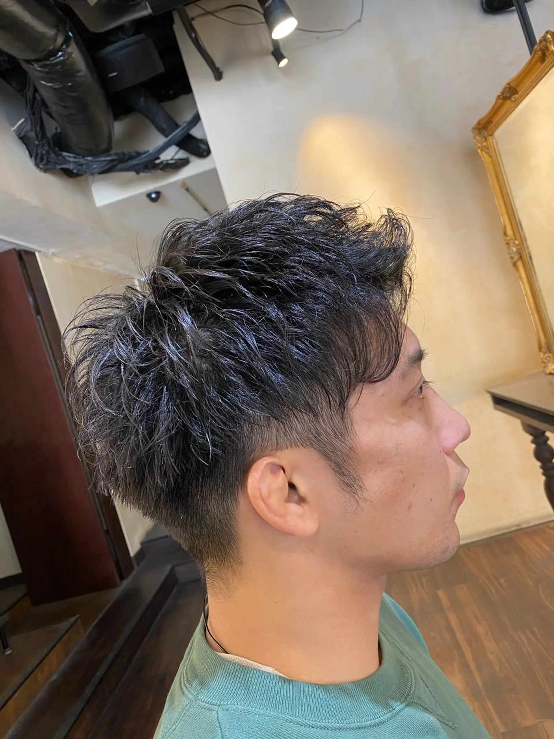 メンズ アップバング カット トリートメント メンズサロンANDY 御堂筋なんば店所属・大阪メンズヘアのプロ 高橋 直希のヘアスタイル