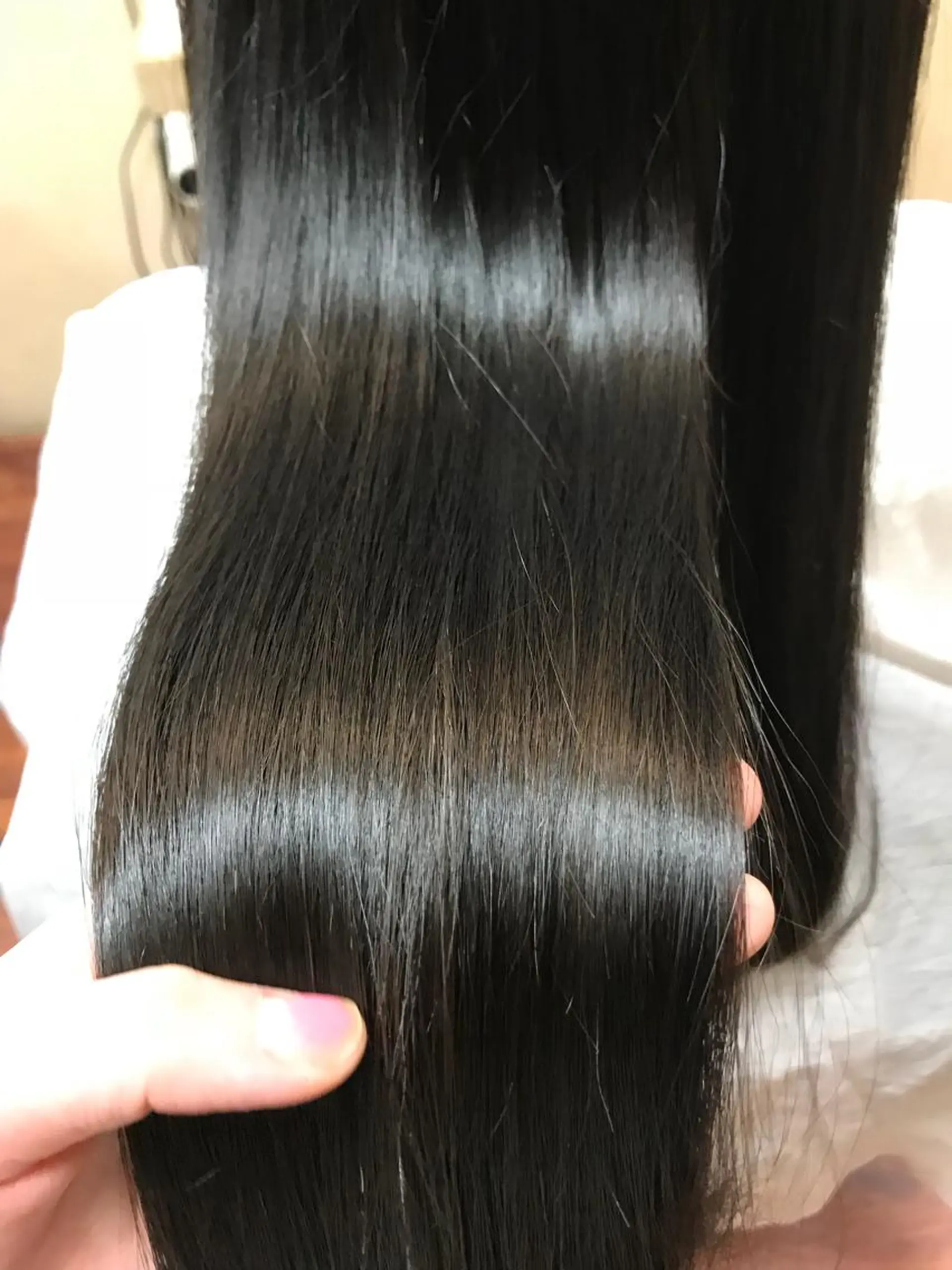 ロング 大木 華のヘアスタイル