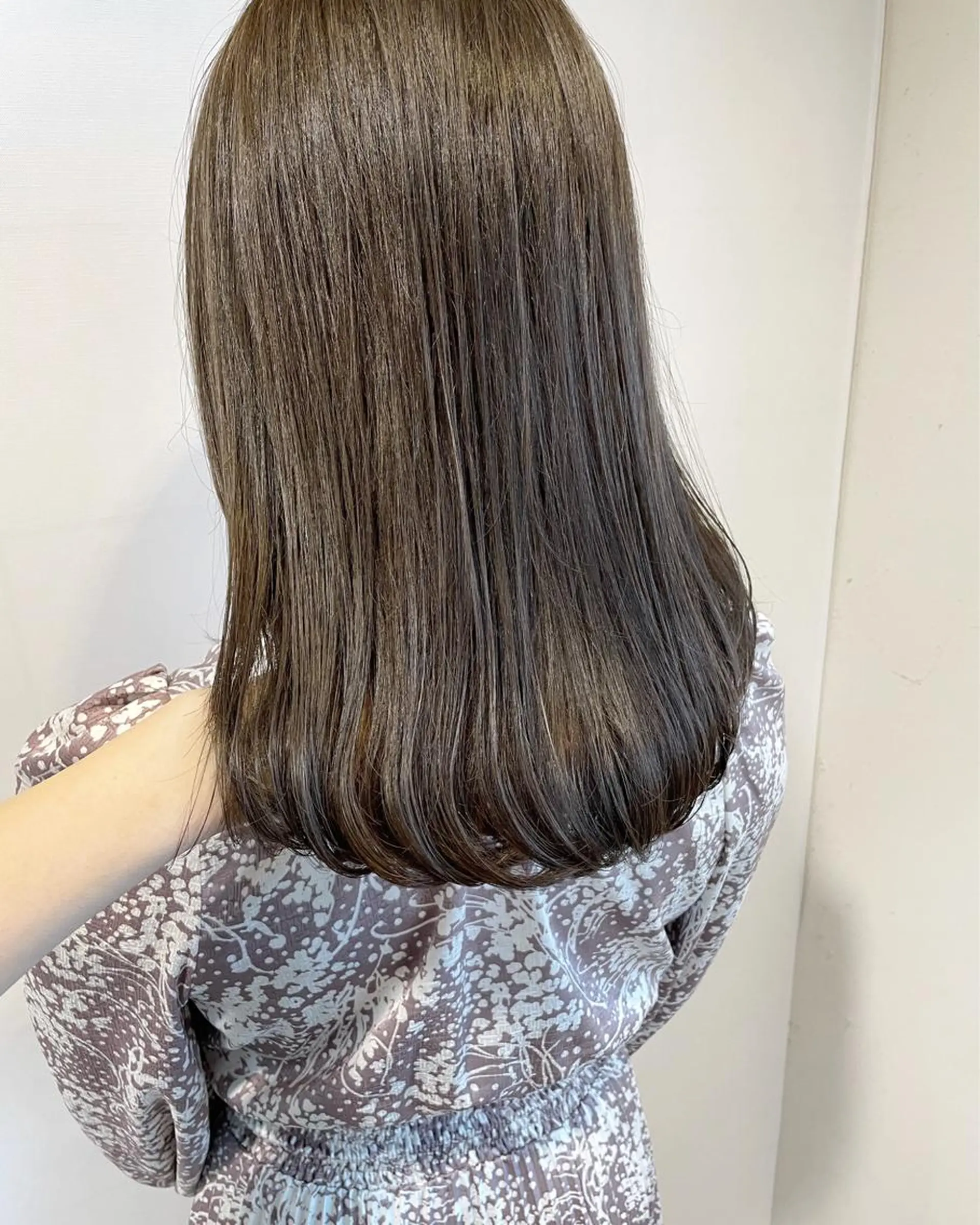 ミディアム カラー ヘアアレンジ ヘアカラー 徳永 実沙のヘアスタイル