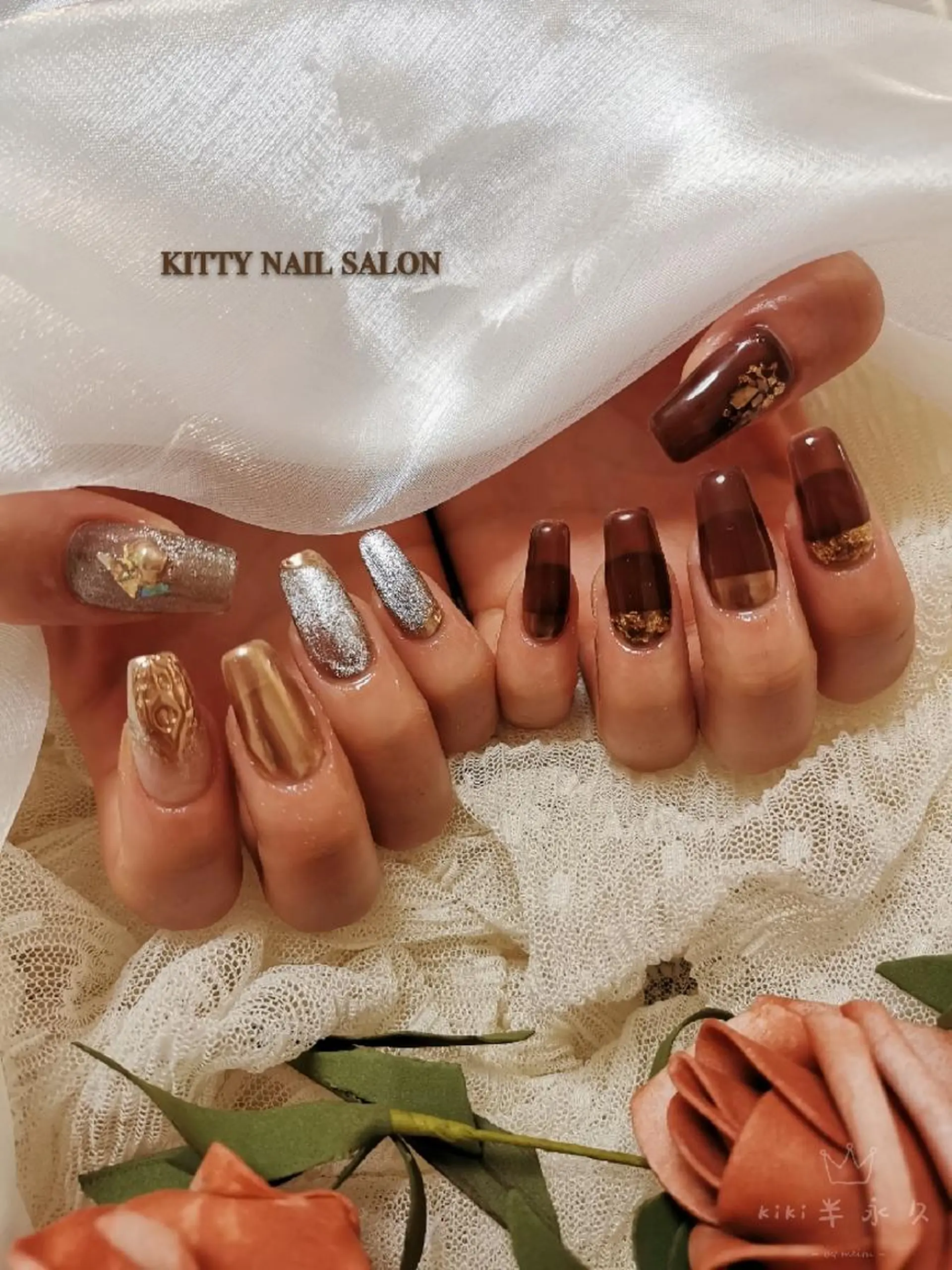 ネイル ハンドネイル kitty nail salonのネイルデザイン