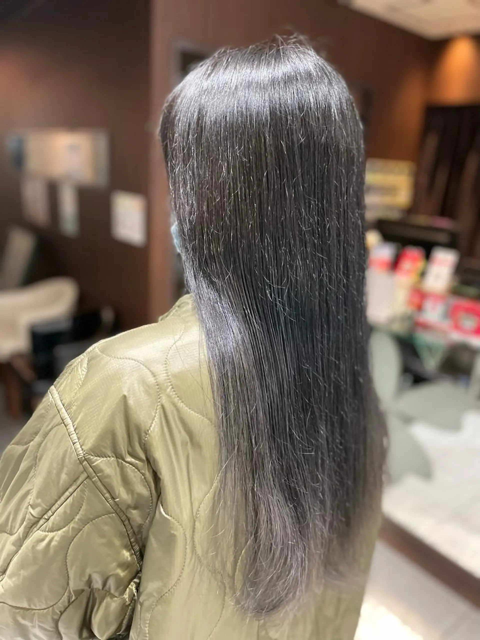 ロング カラー グラデーションカラー シルバー AGU hair vigor 三条店所属・AGU 三条店 林　雄のヘアスタイル