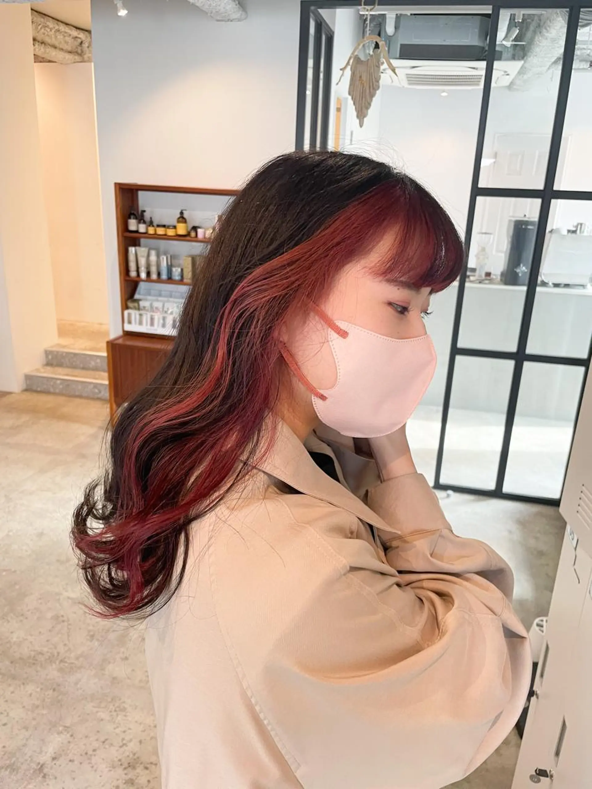 ロング カラー インナーカラー ヘアカラー Takuma Suzuki中目黒のヘアスタイル