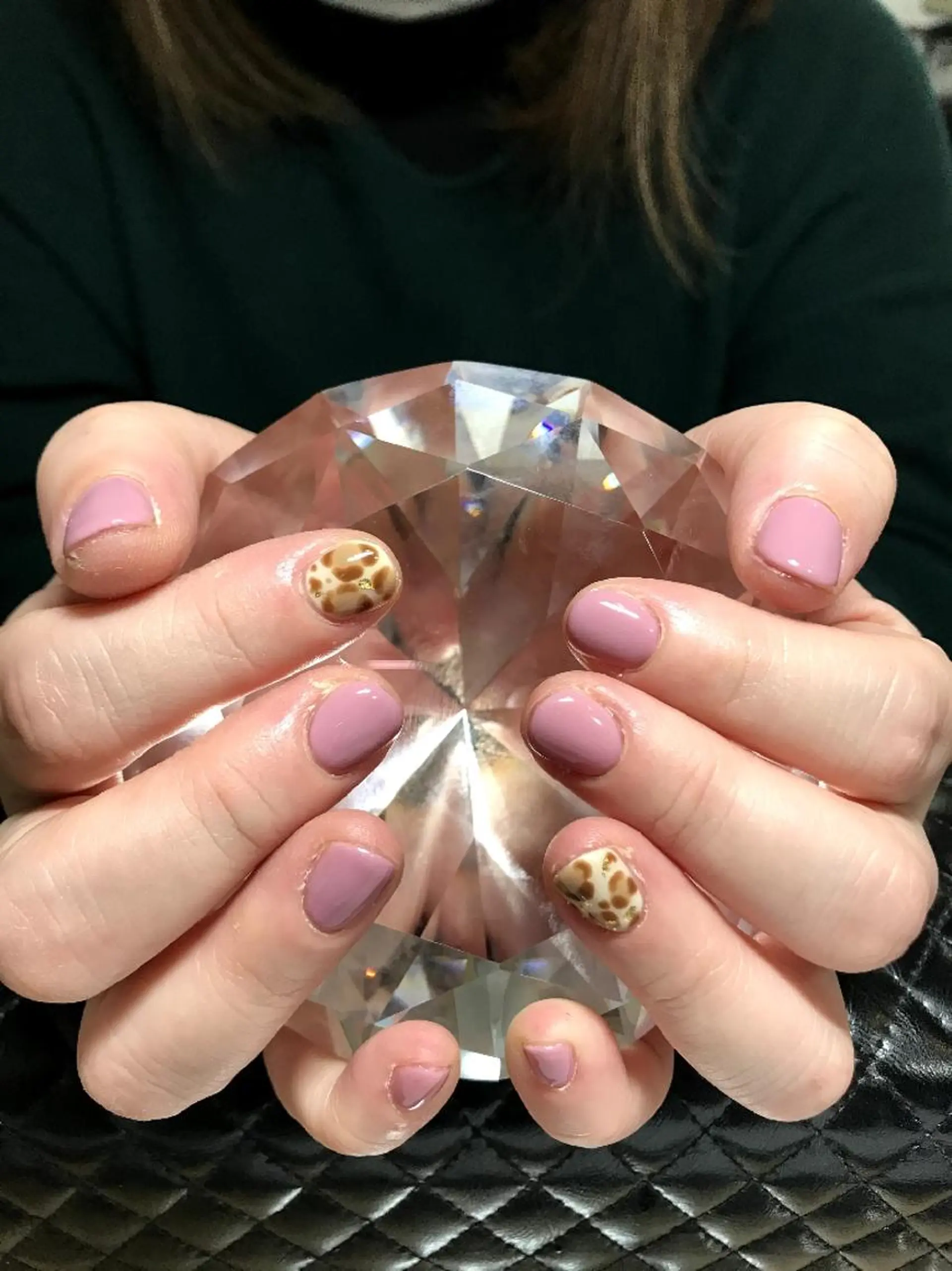ネイル アートネイル ワンカラーネイル beauty ☪︎moonのネイルデザイン