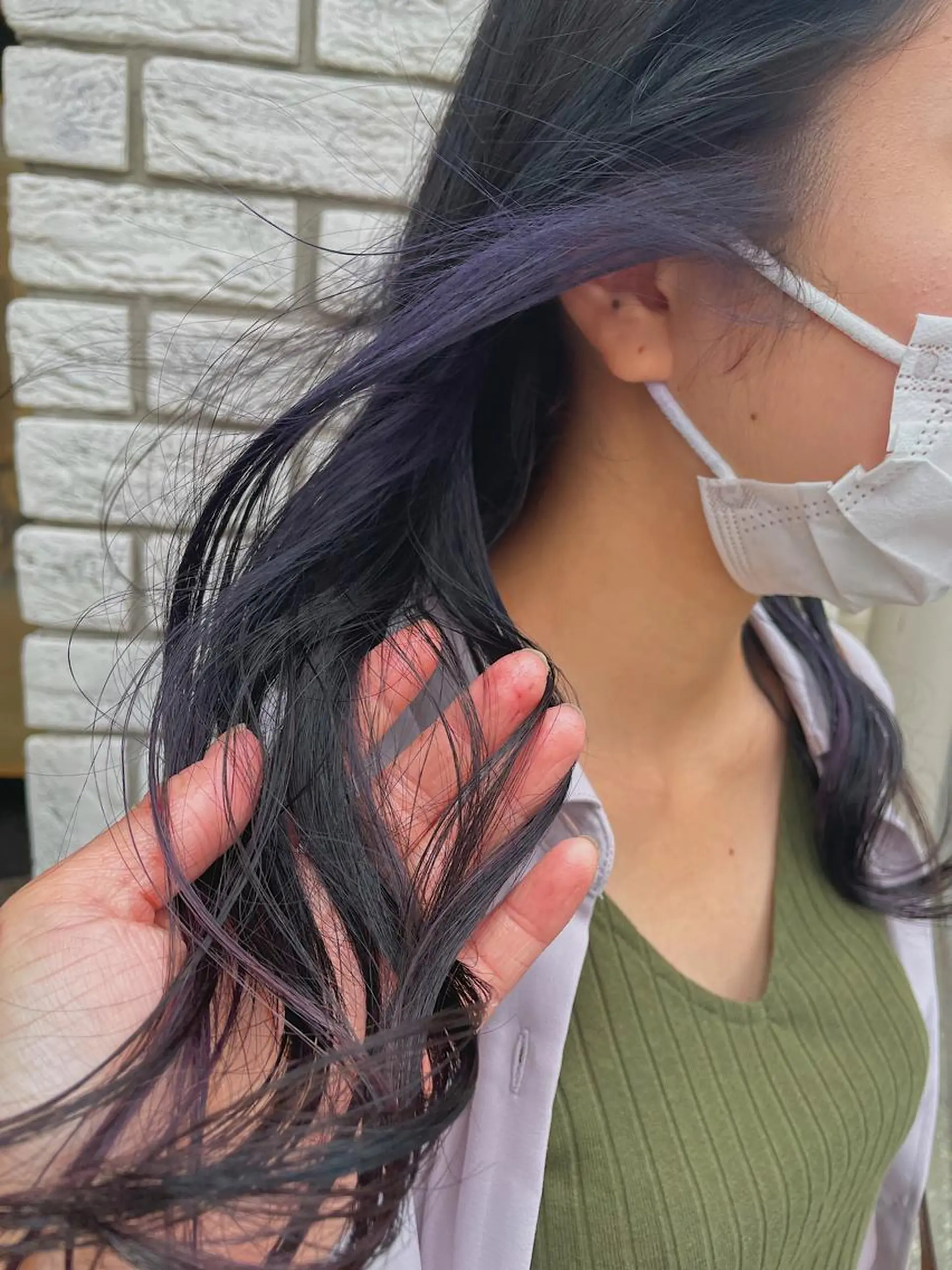 セミロング ヘアカラー haru/レイヤー/ ウルフのヘアスタイル