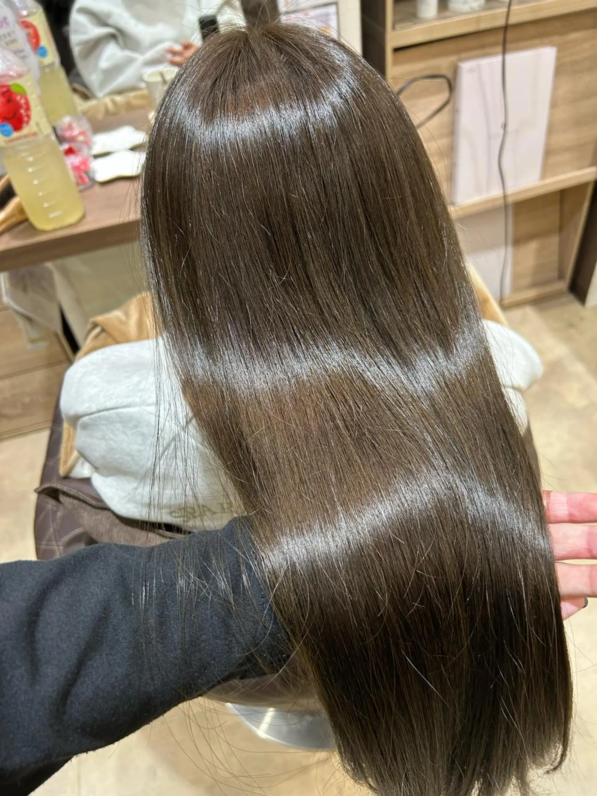 ロング カラー ベージュカラー オリーブベージュ ヘアカラー トリートメント ayana by ayala所属・❤️🔥 RENA❤️🔥のヘアスタイル