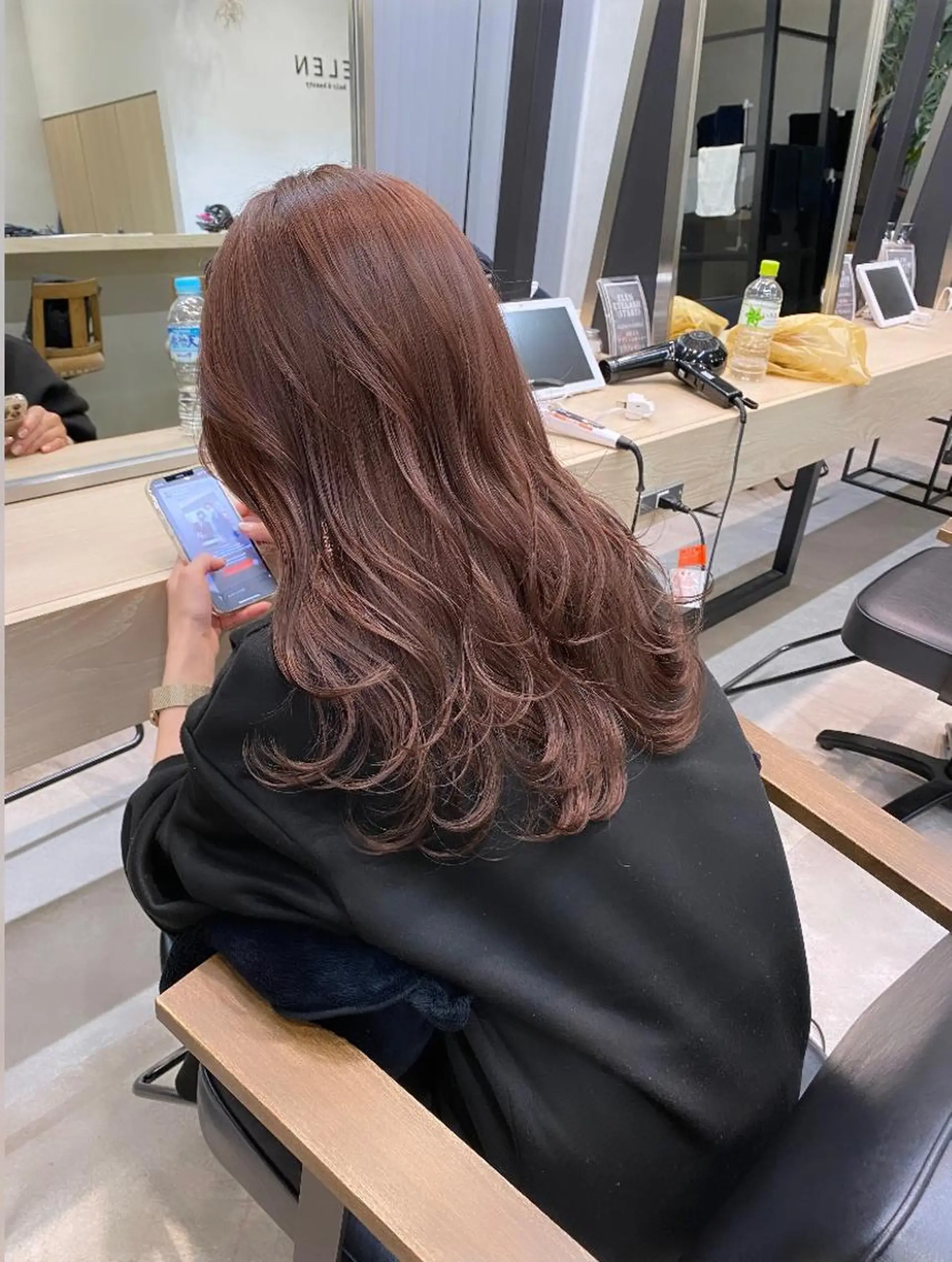 ロング ハイライト メンズ縮毛矯正 ニュアンスパーマのヘアスタイル