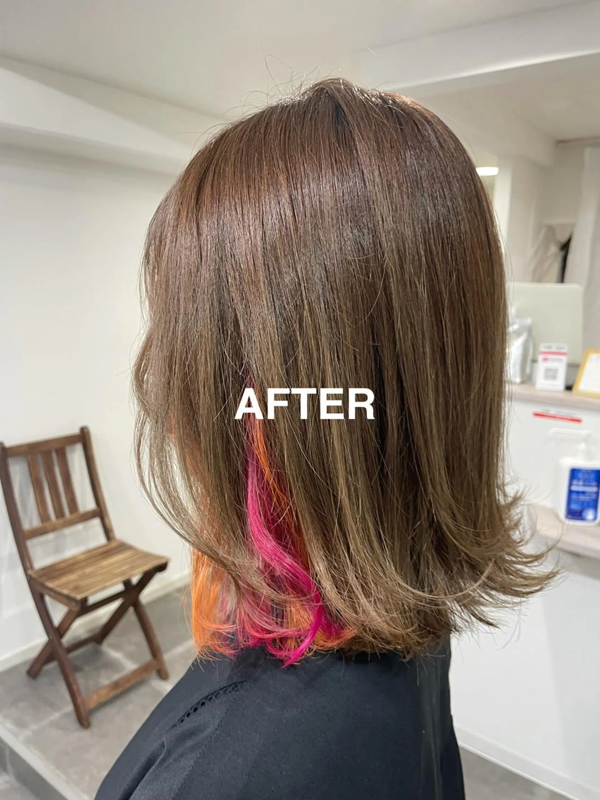 ショート カラー インナーカラー カット ヘアカラー トリートメント 森田 一平のヘアスタイル