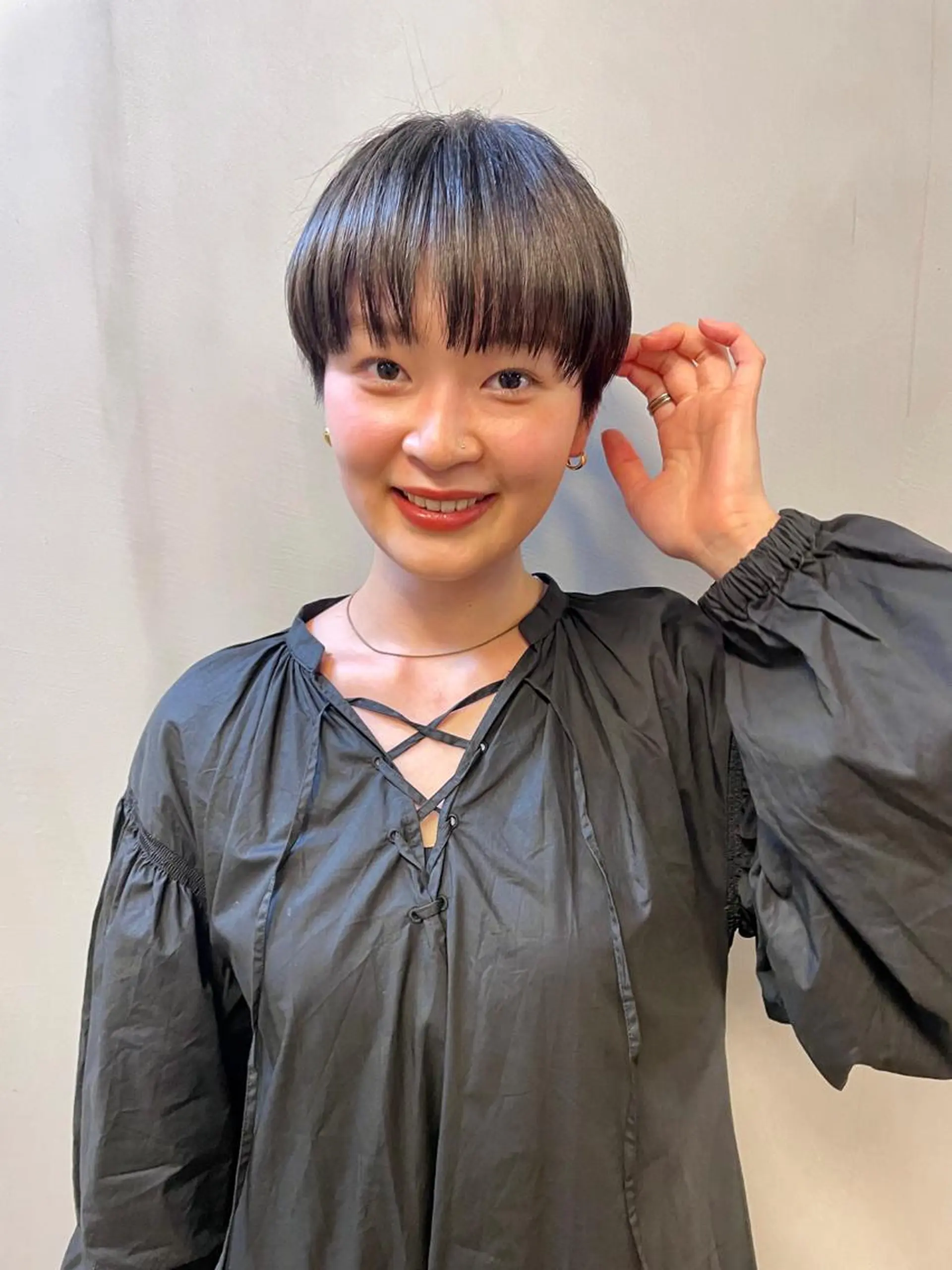 ショート カラー パーマ ヘアアレンジ メンズ キッズ ネイル マツエク・マツパ アイブロウ マッシュ ショートヘア ショートネイル tatsumi/ボブ ウルフ/レイヤーのヘアスタイル