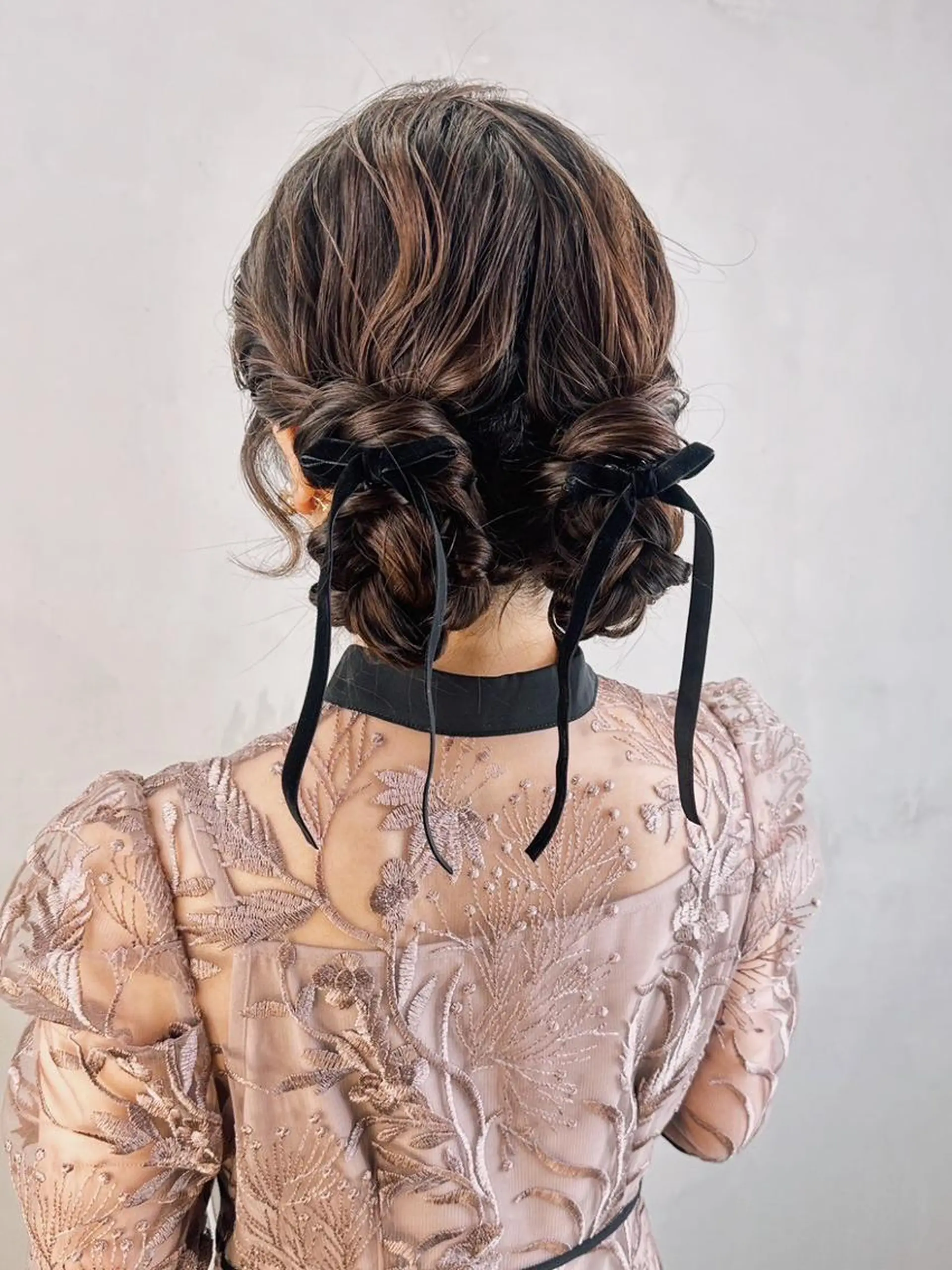 カラー セミロング ベージュカラー オレンジ 似合わせカット ヘアセット ITbyALBUM 浦和店のヘアスタイル