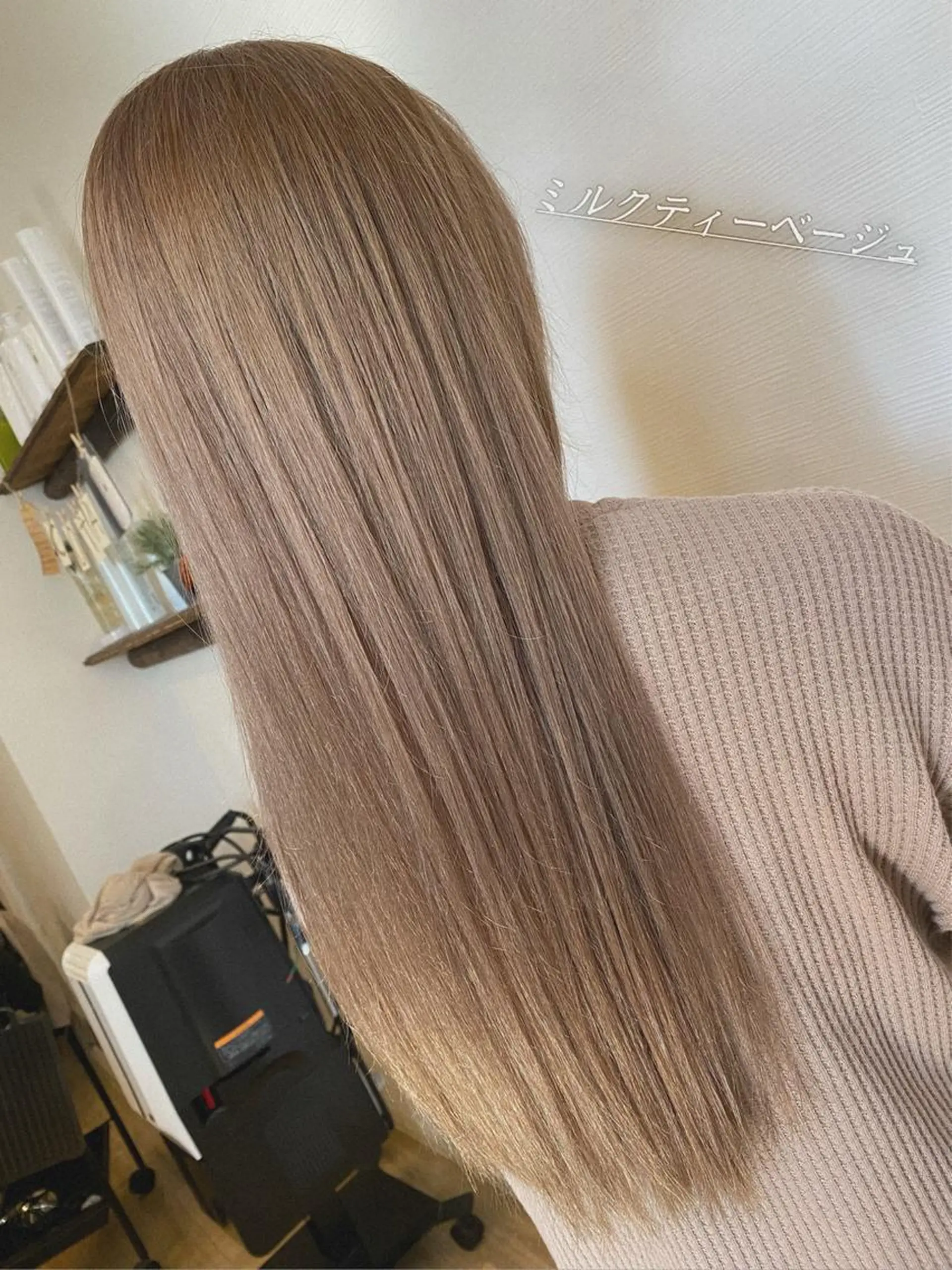 ロング カラー RIRŪA所属・プルシールエクステ ちゃきのヘアスタイル