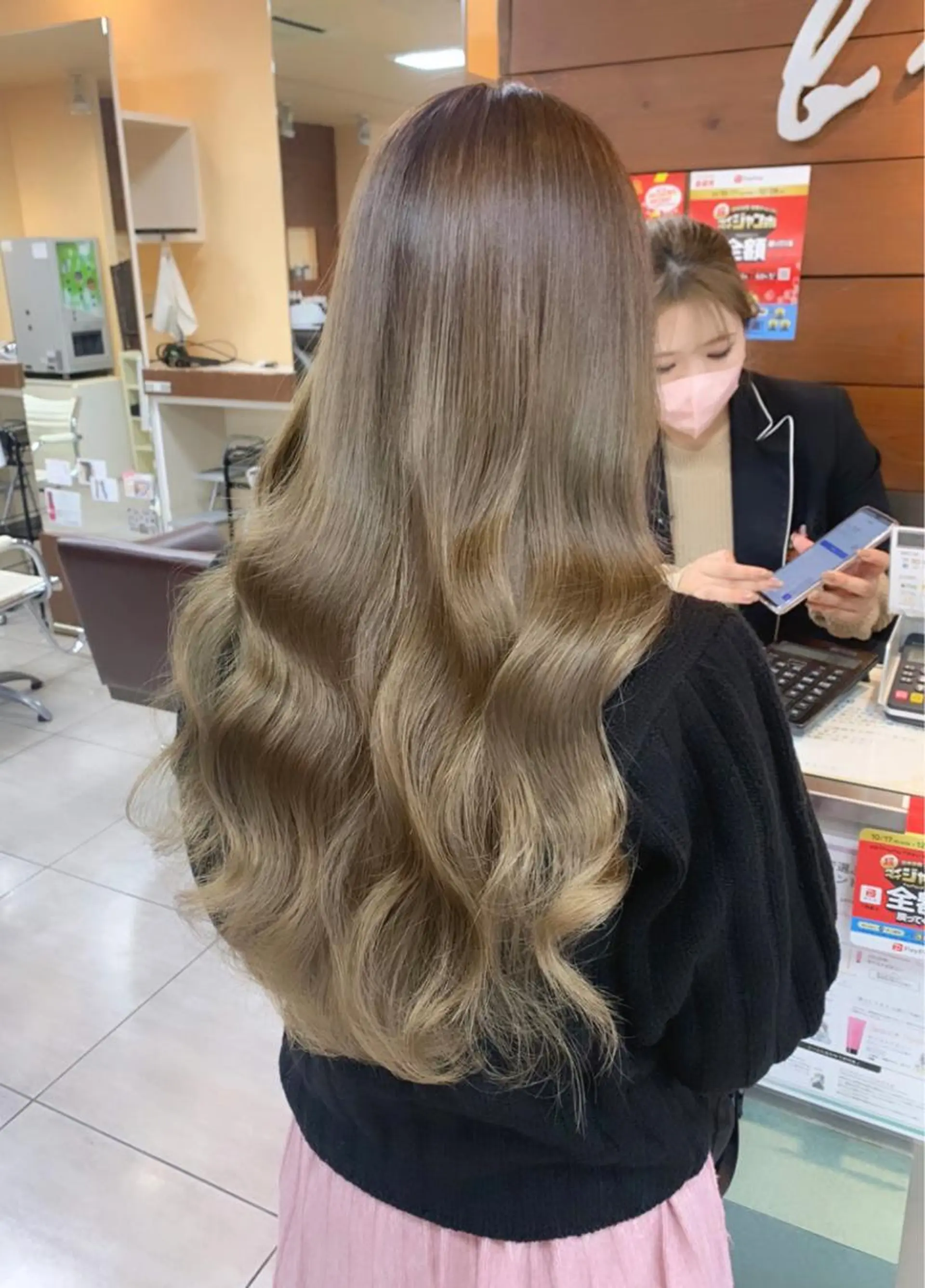 ロング ヘアカラー トリートメント 🫧艶髪カラー🫧 森本くるみのヘアスタイル