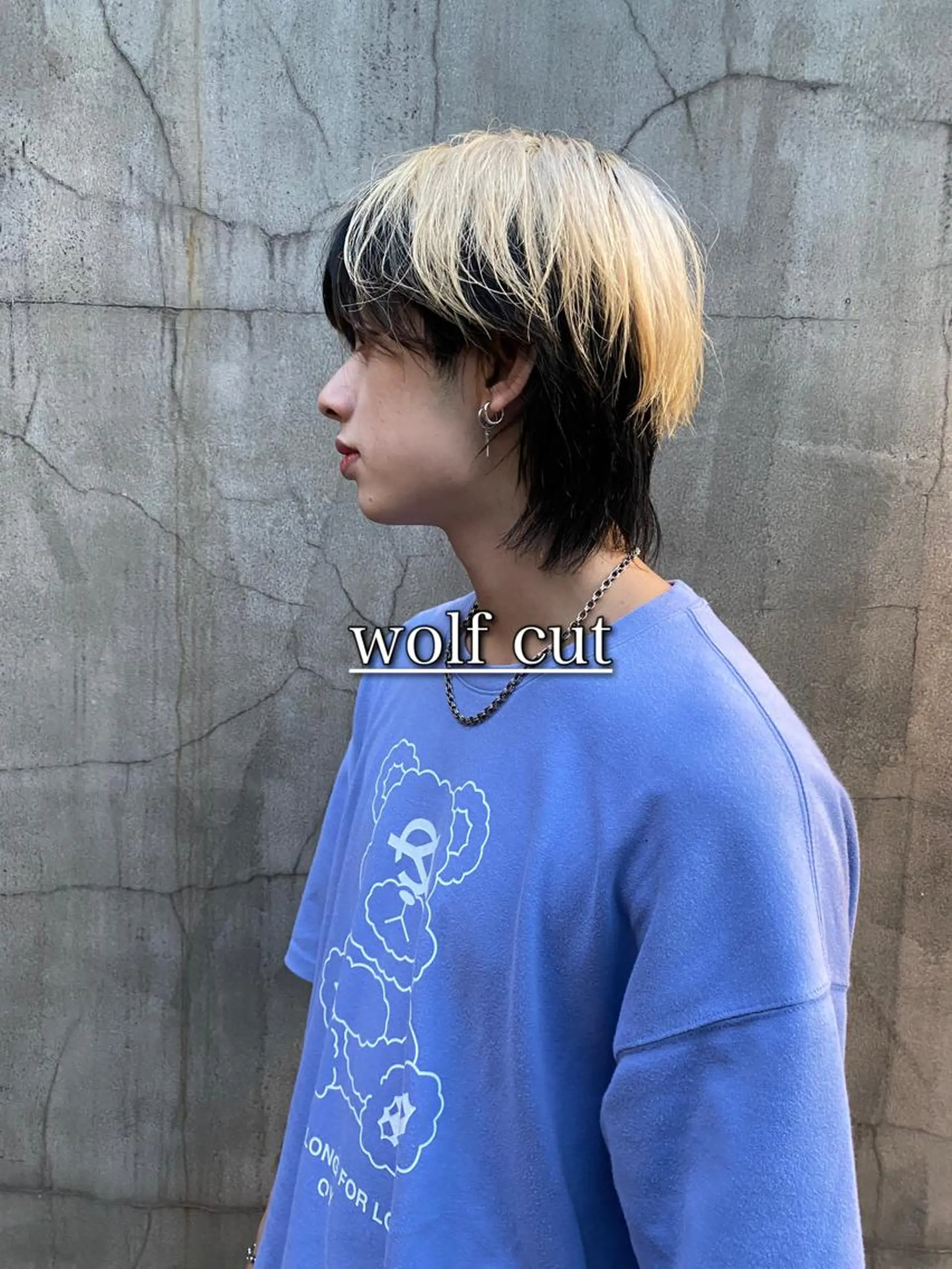 ショート メンズ メンズウルフカット ウルフカット カット トリートメント ◽️モードヘア◽️ SHOUTOのヘアスタイル