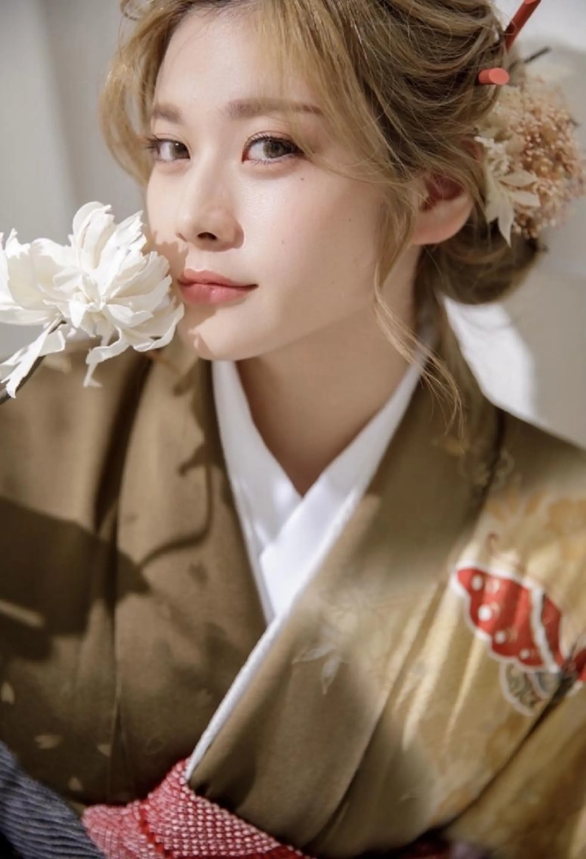 ミディアム ヘアアレンジ 成人式 結婚式・ブライダル 浴衣 ヘアセット Rarely beauty所属・Rarely  beautyのヘアスタイル