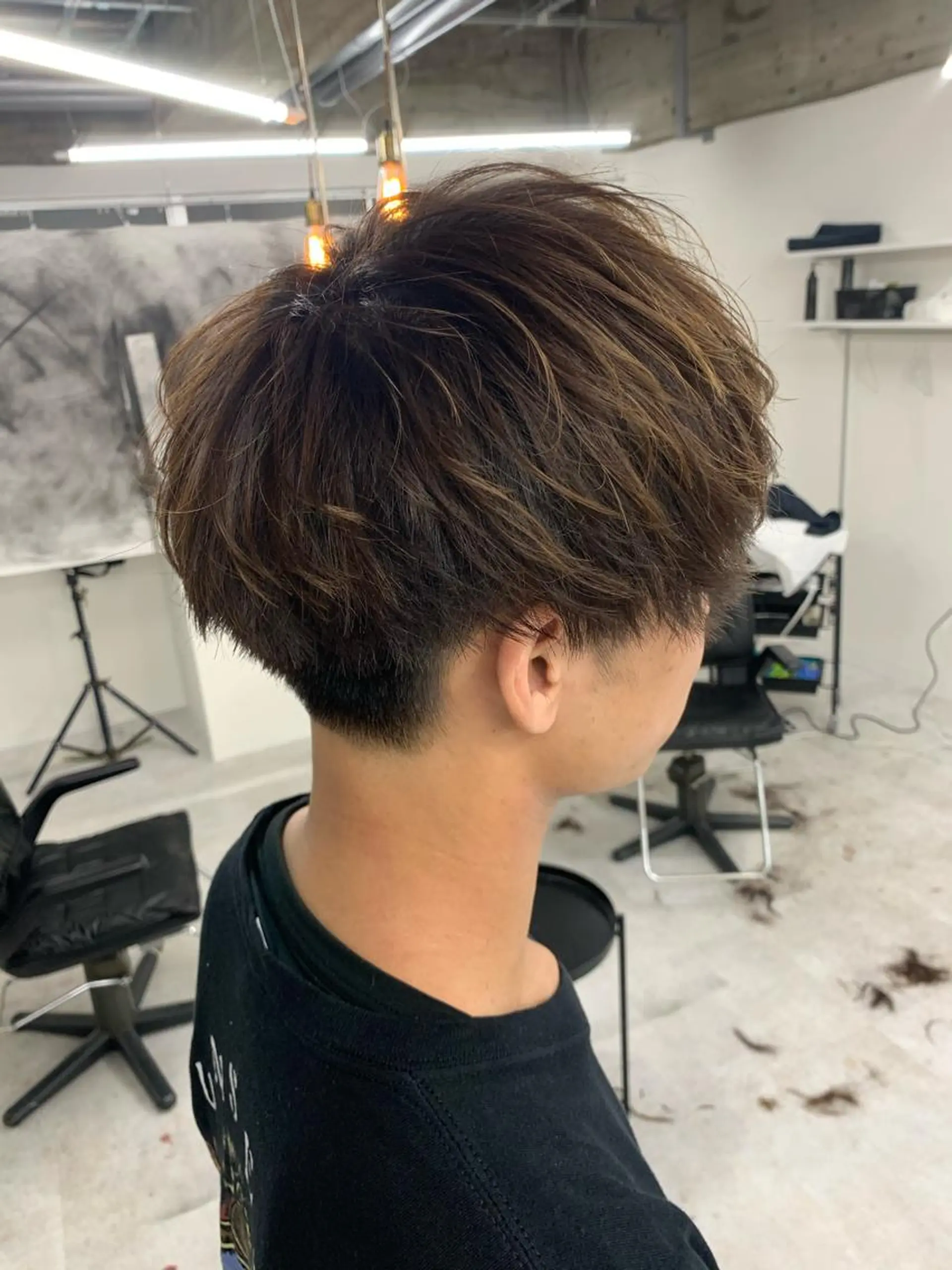 ショート メンズ メンズサロンロス【LOSS】所属・🦋🌈LOSS NOBUTA🌈🦋のヘアスタイル
