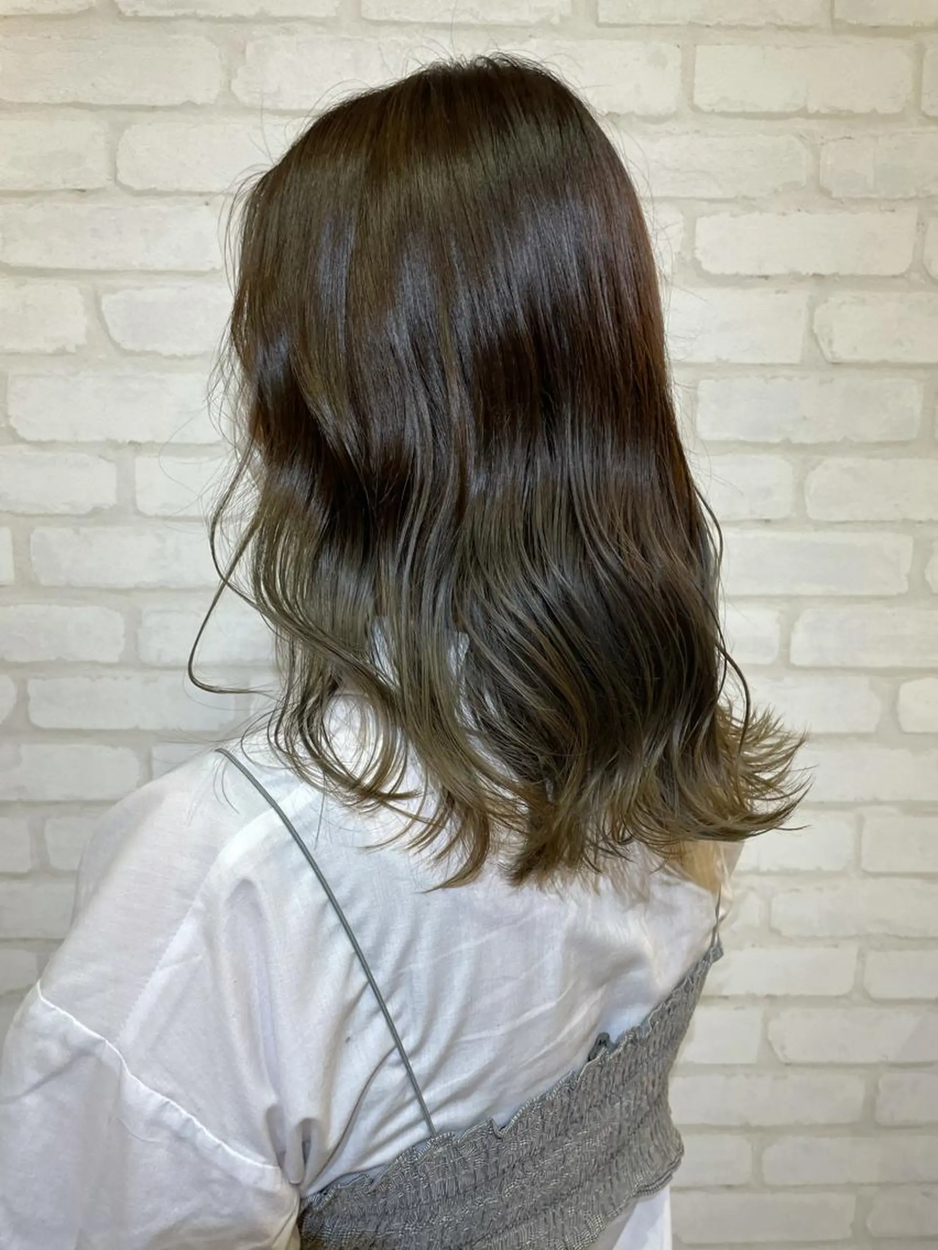 ミディアム カット ヘアカラー 💎メンズカット/ 透明感 吉田拓海💎のヘアスタイル