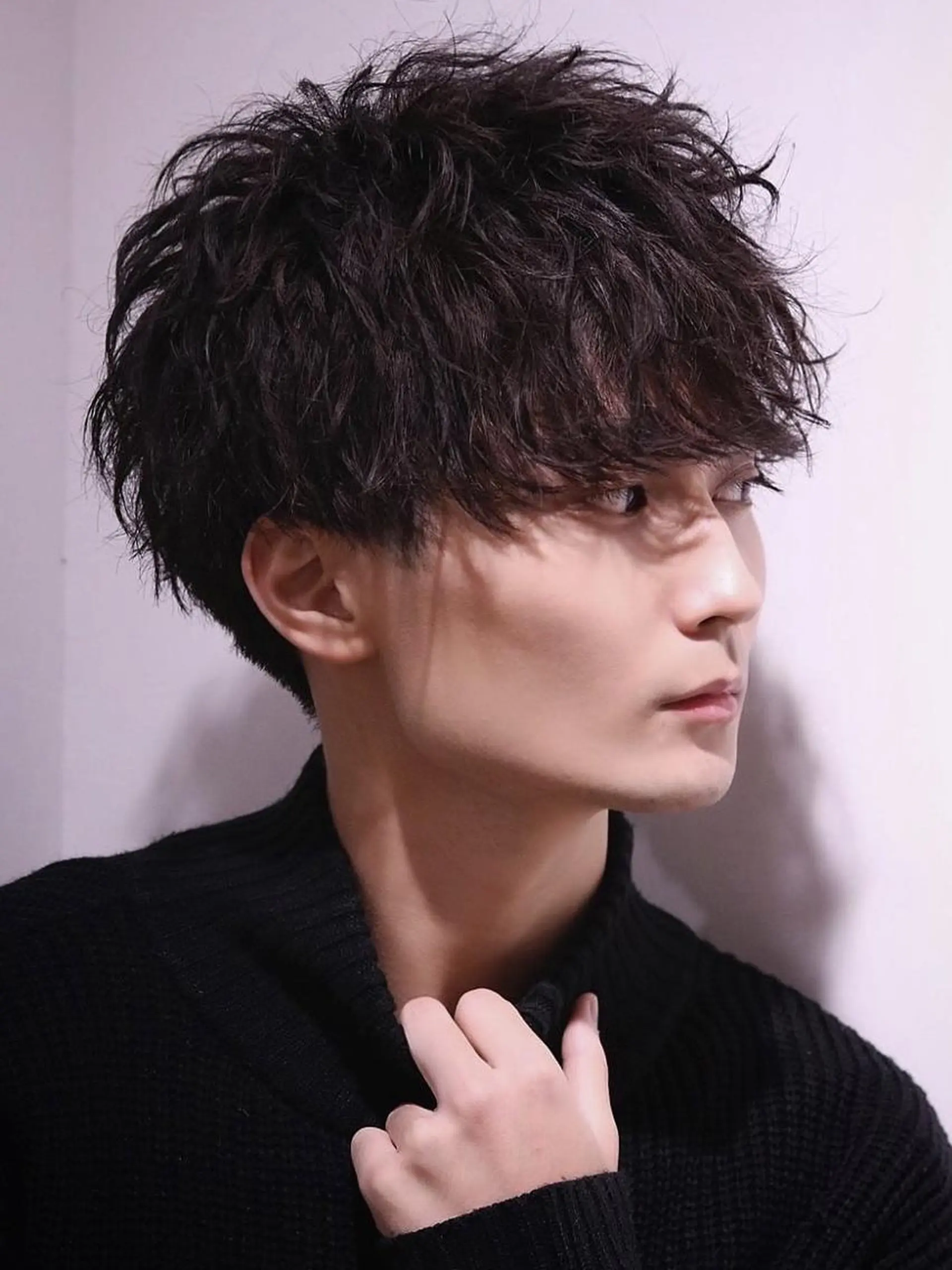 メンズ カラー カット ヘアカラー amie新小岩 misakiのヘアスタイル