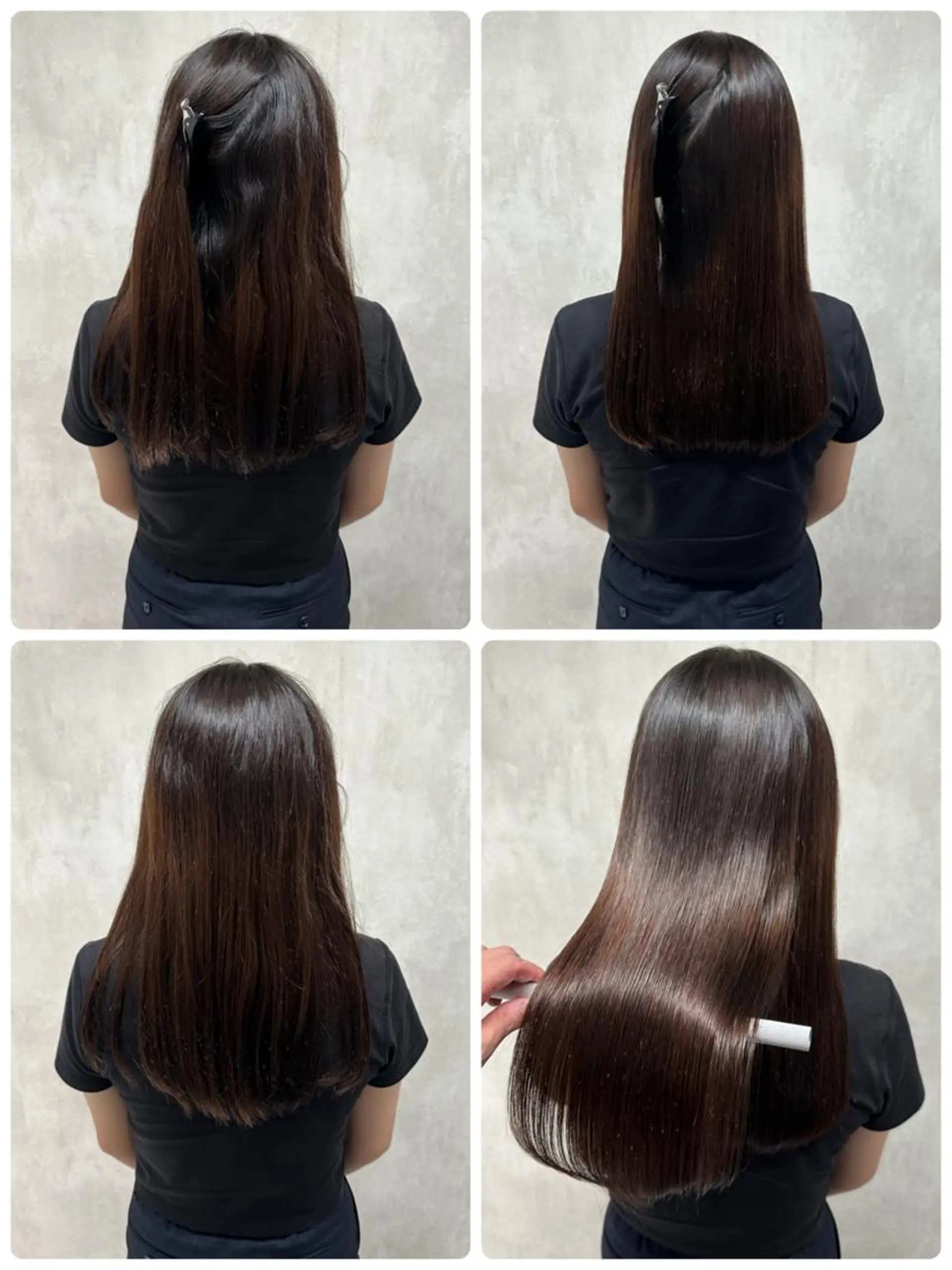 セミロング 縮毛矯正 トリートメント 満足度⭕️縮毛矯正師 谷口にお任せを👍のヘアスタイル