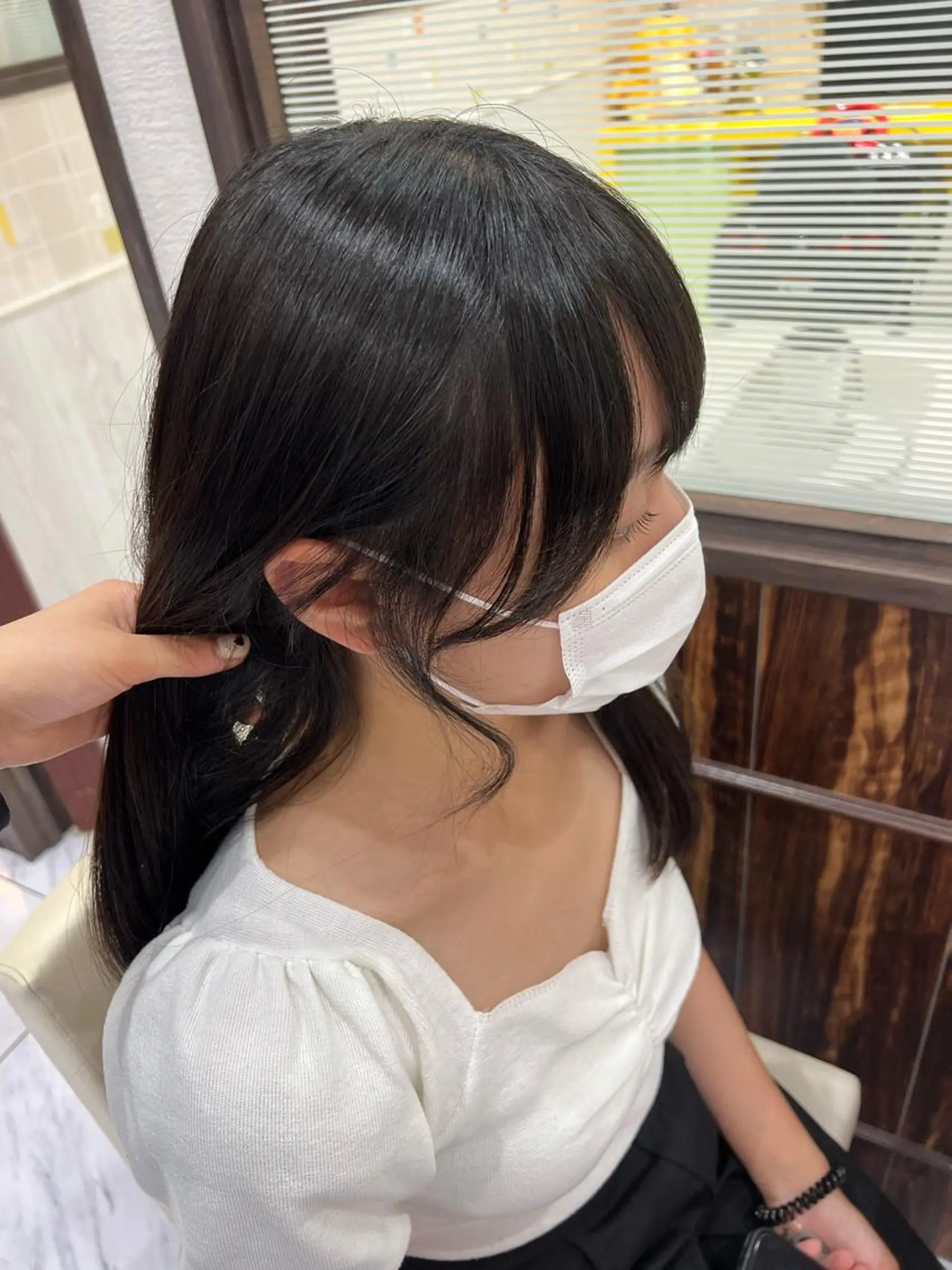 ロング あんどう ゆうかのヘアスタイル