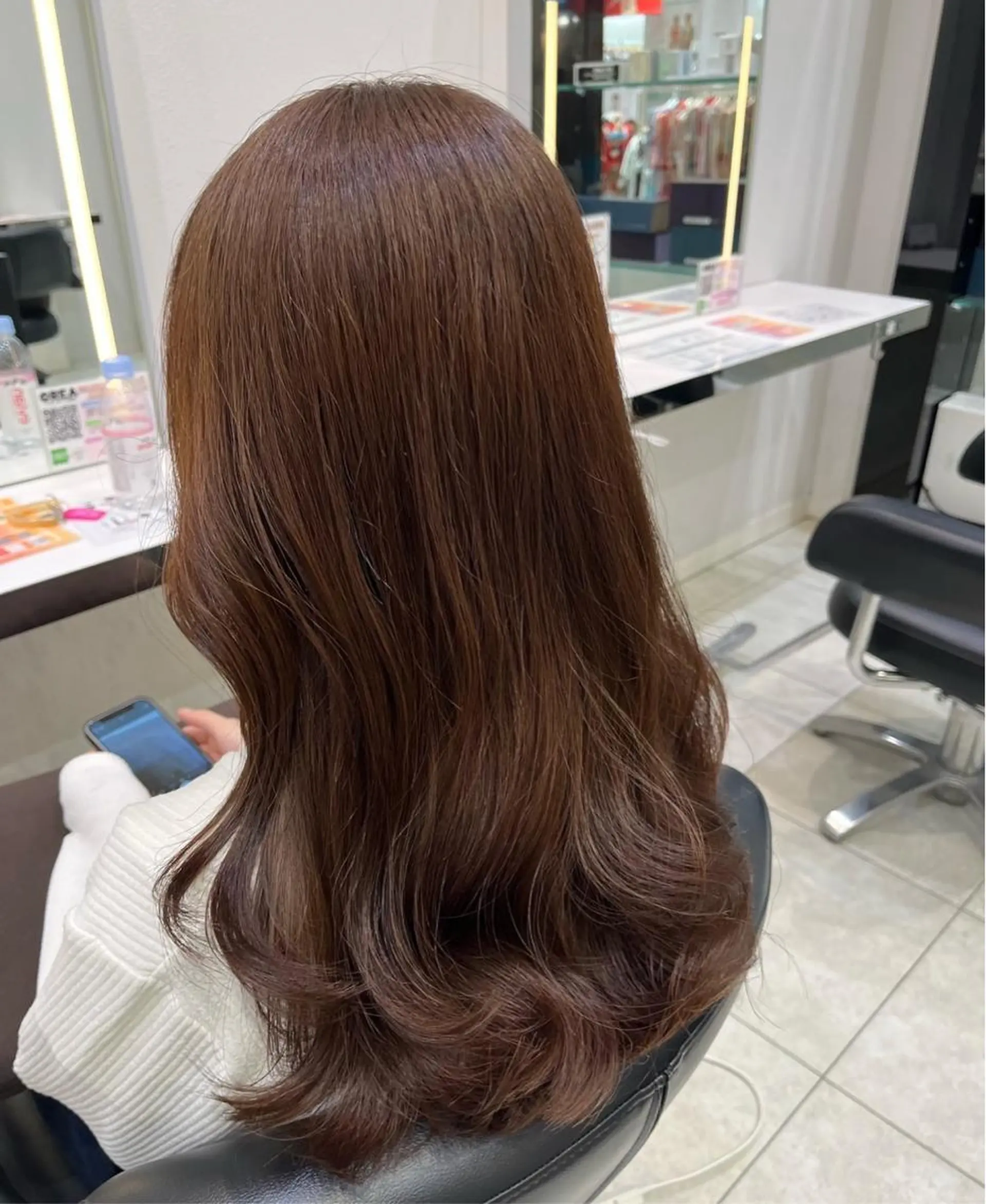 ロング カラー ブラウンカラー 🩶米澤 美月🩶のヘアスタイル