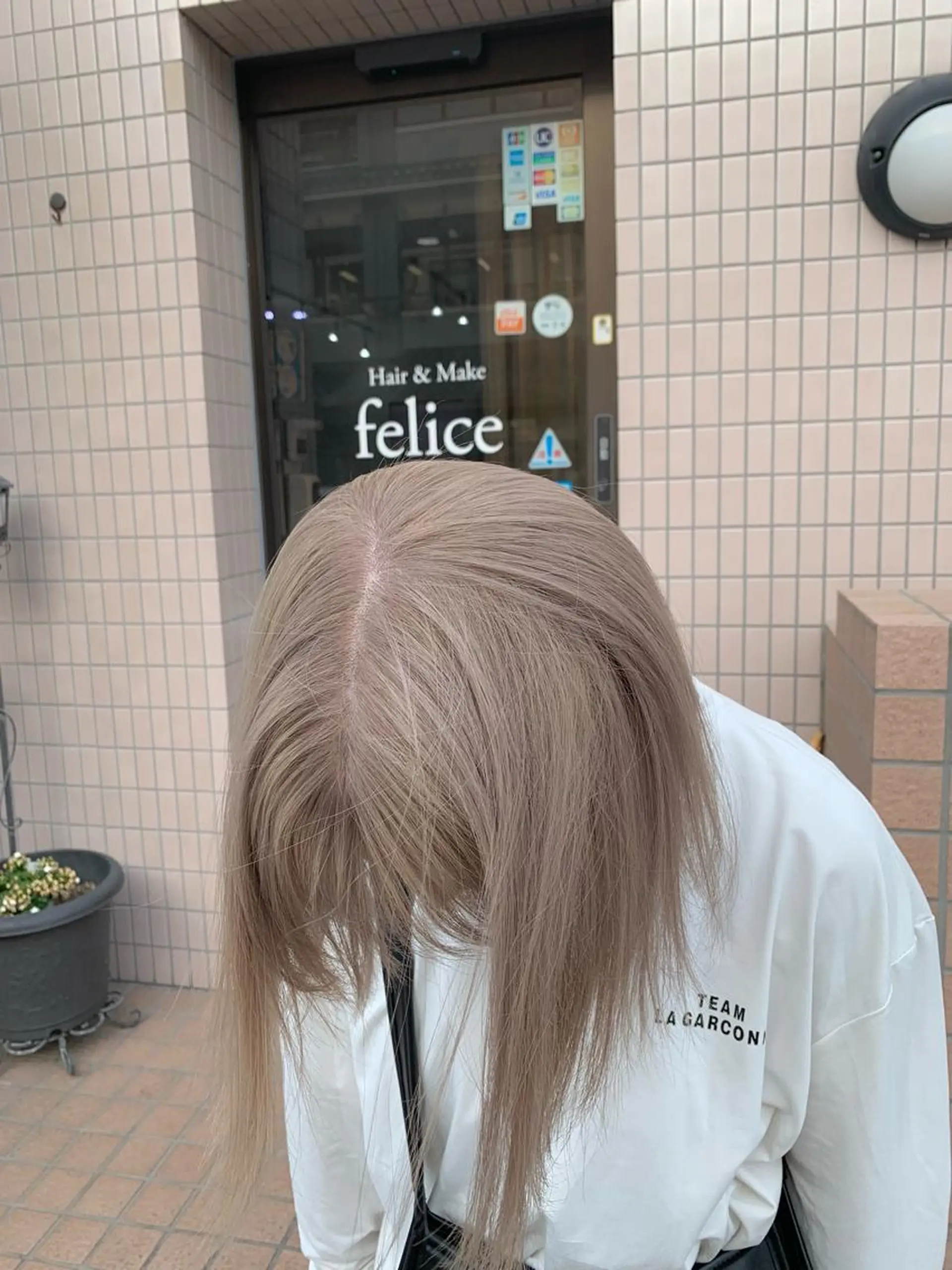 セミロング カラー Lunapiena所属・Lunapiena 🫧ナナのヘアスタイル