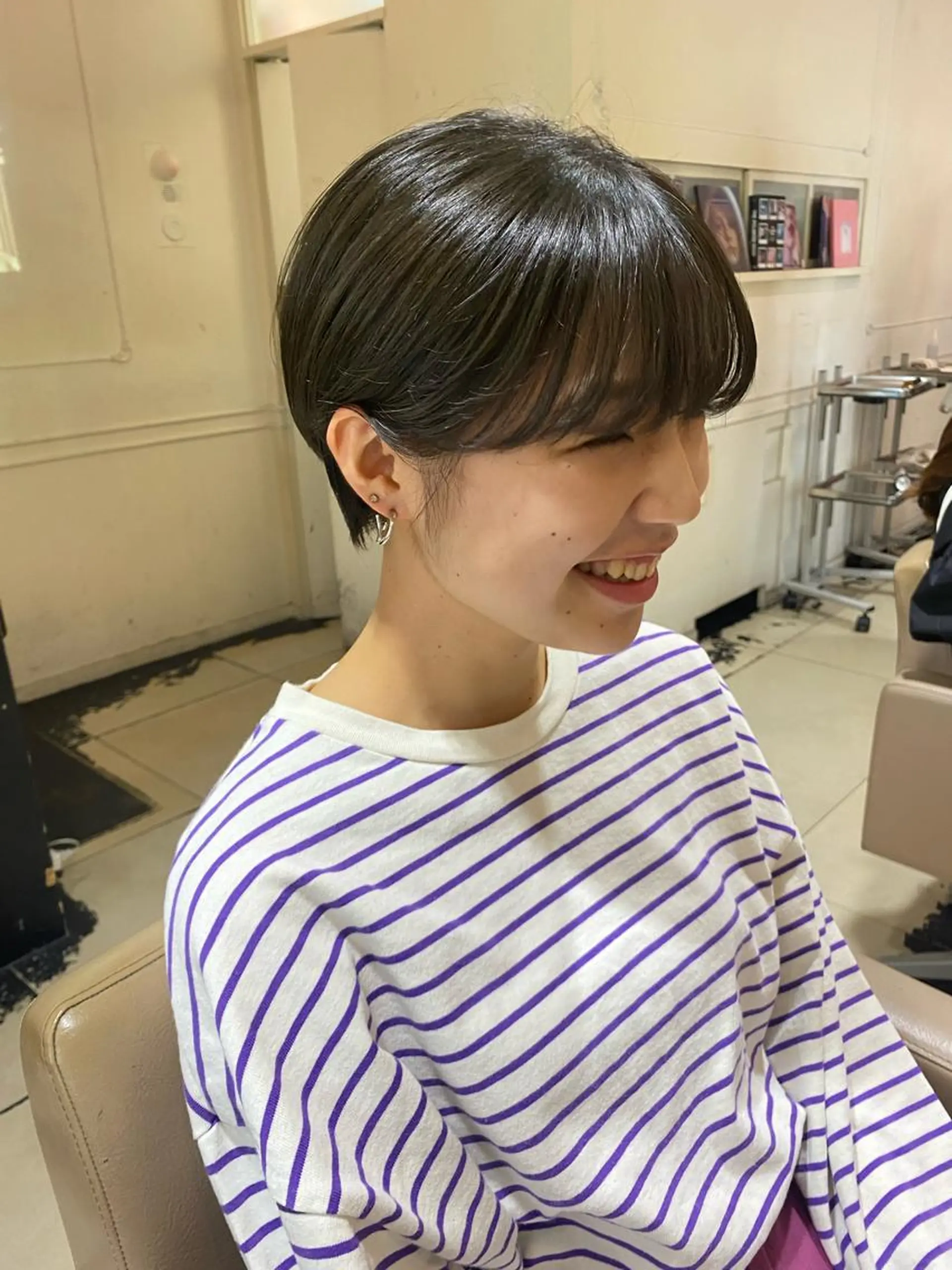 ショート ショートヘア 鈴木 漱一郎のヘアスタイル