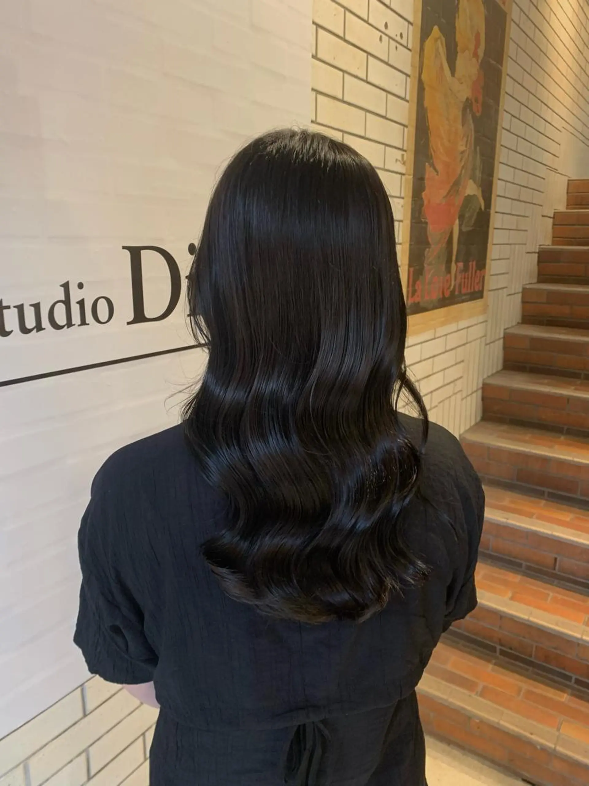 ロング カラー 黒髪 年内期間限定 🫧まゆ🫧のヘアスタイル