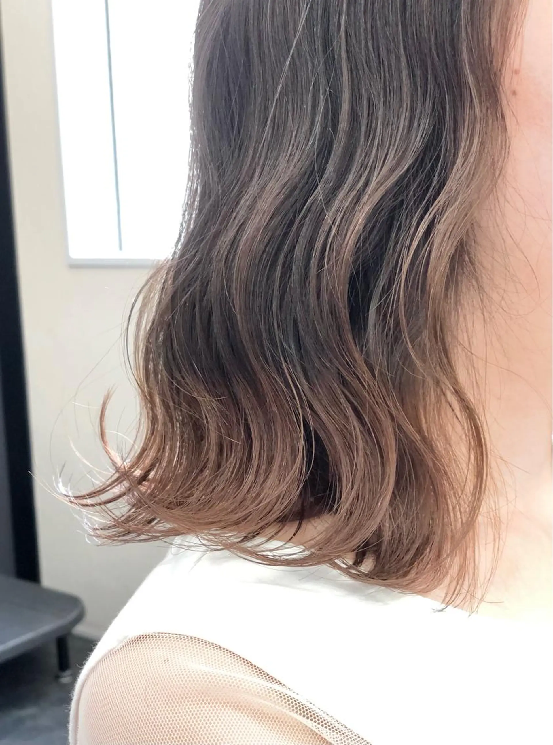 ミディアム カラー グレージュ モカグレージュ ヘアカラー トリートメント wavi hair所属・後藤 ユウキ/髪質改善🫧のヘアスタイル