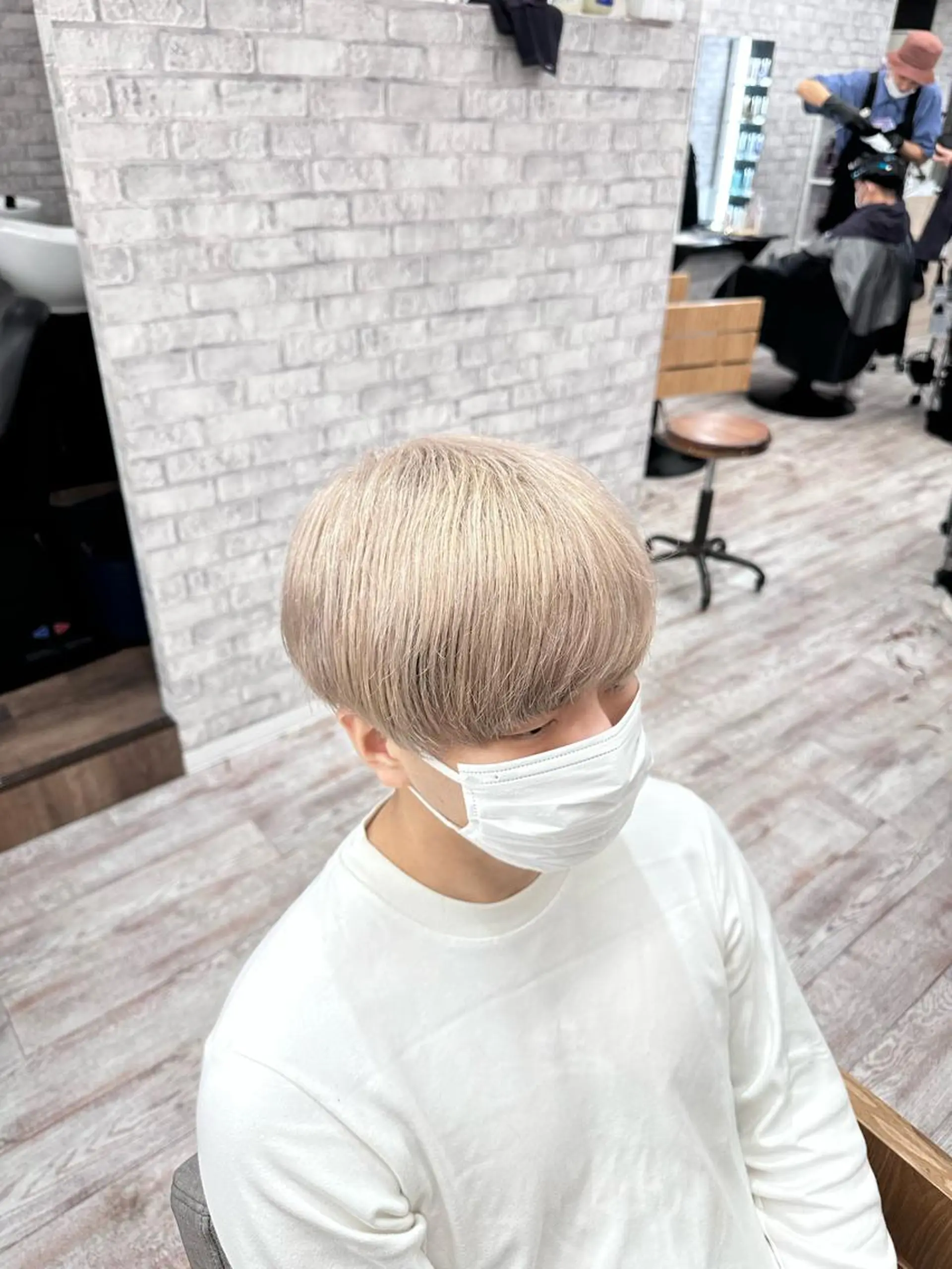 カラー メンズ ヘアカラー トリートメント メンズバレイヤージュ ⚡️RYUTA⚡️のヘアスタイル