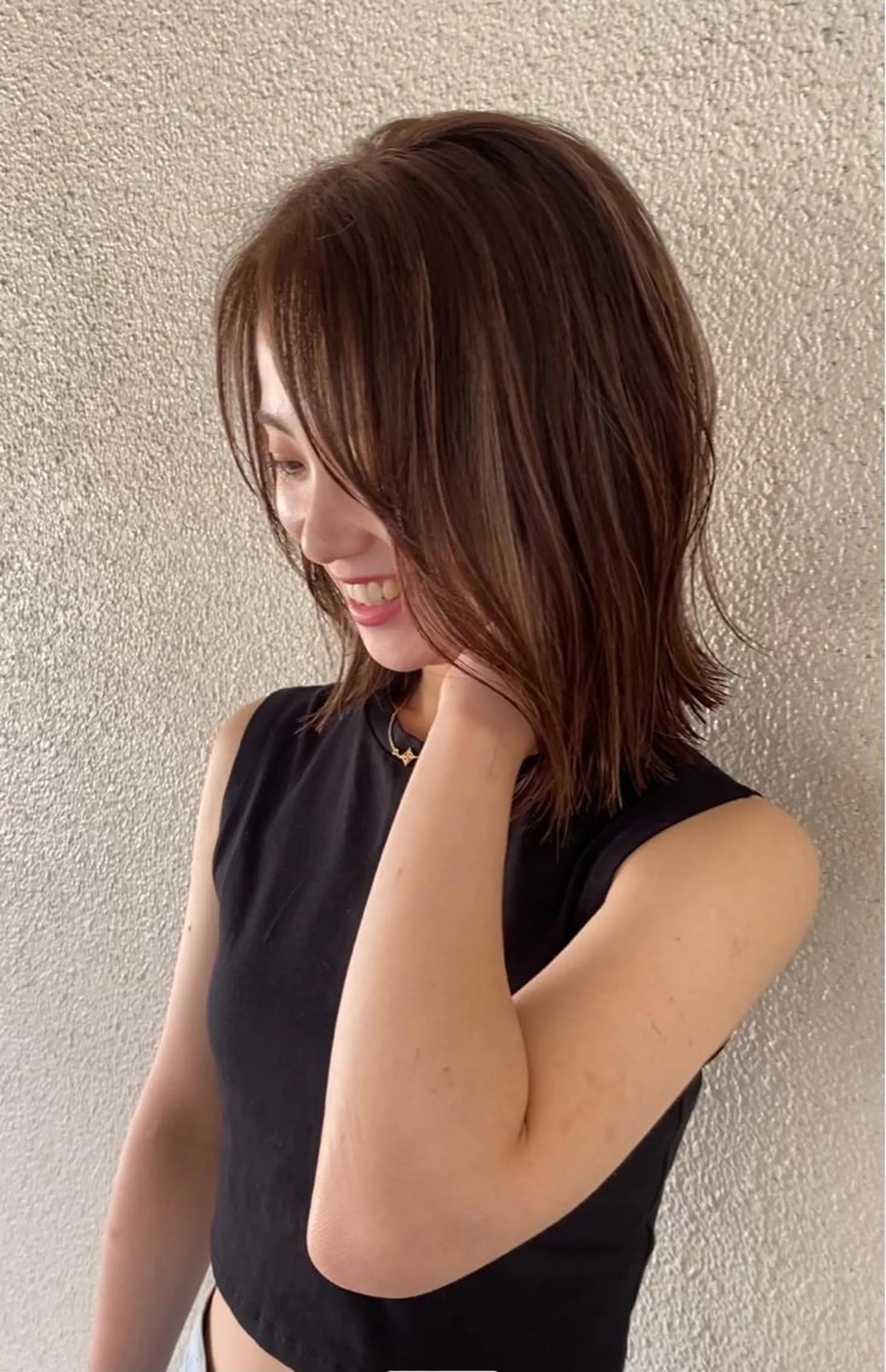 カラー 西元 亜由美のヘアスタイル