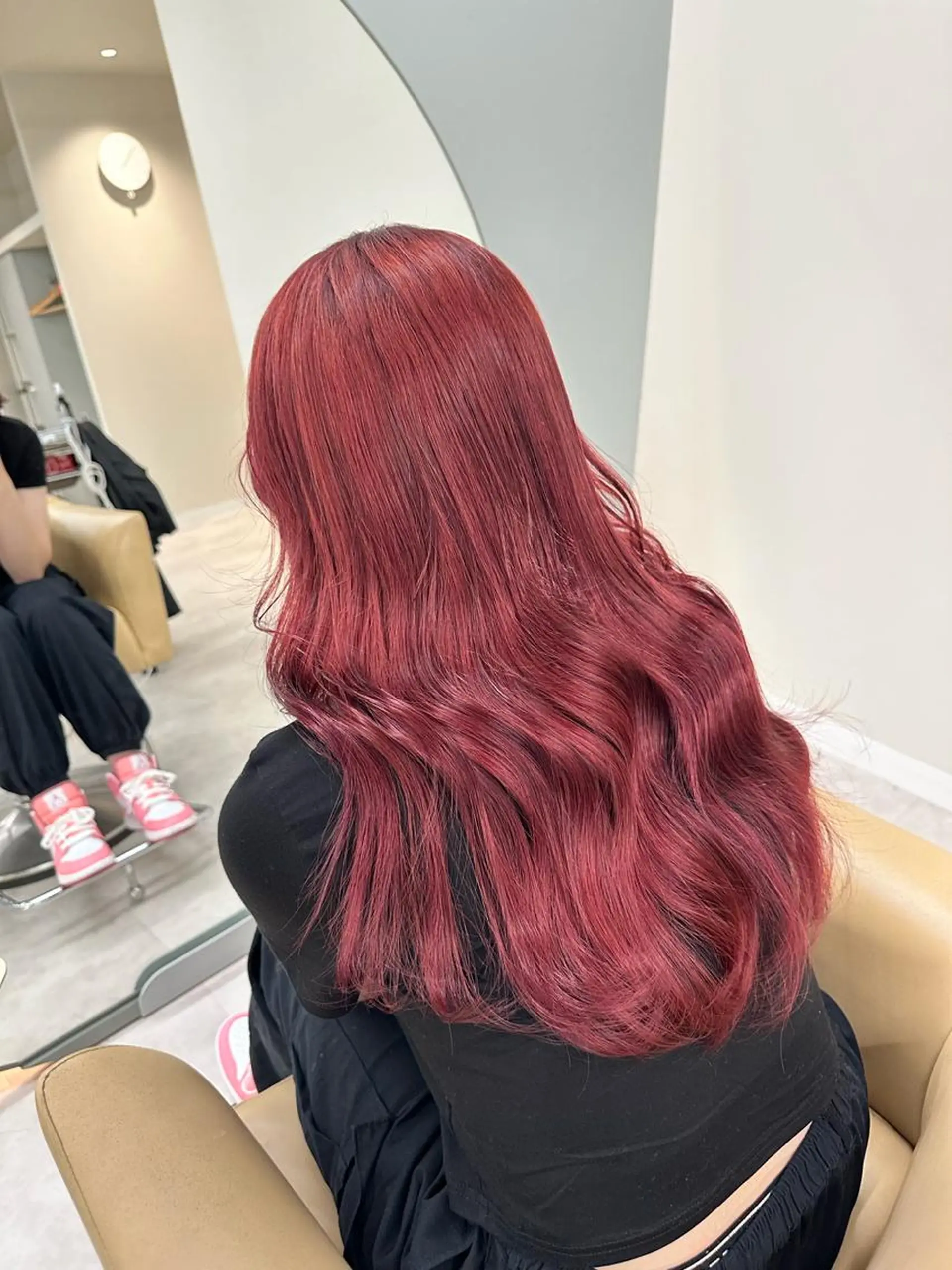 ロング カット ヘアカラー 【デザインカラー】 難波 秀喜のヘアスタイル