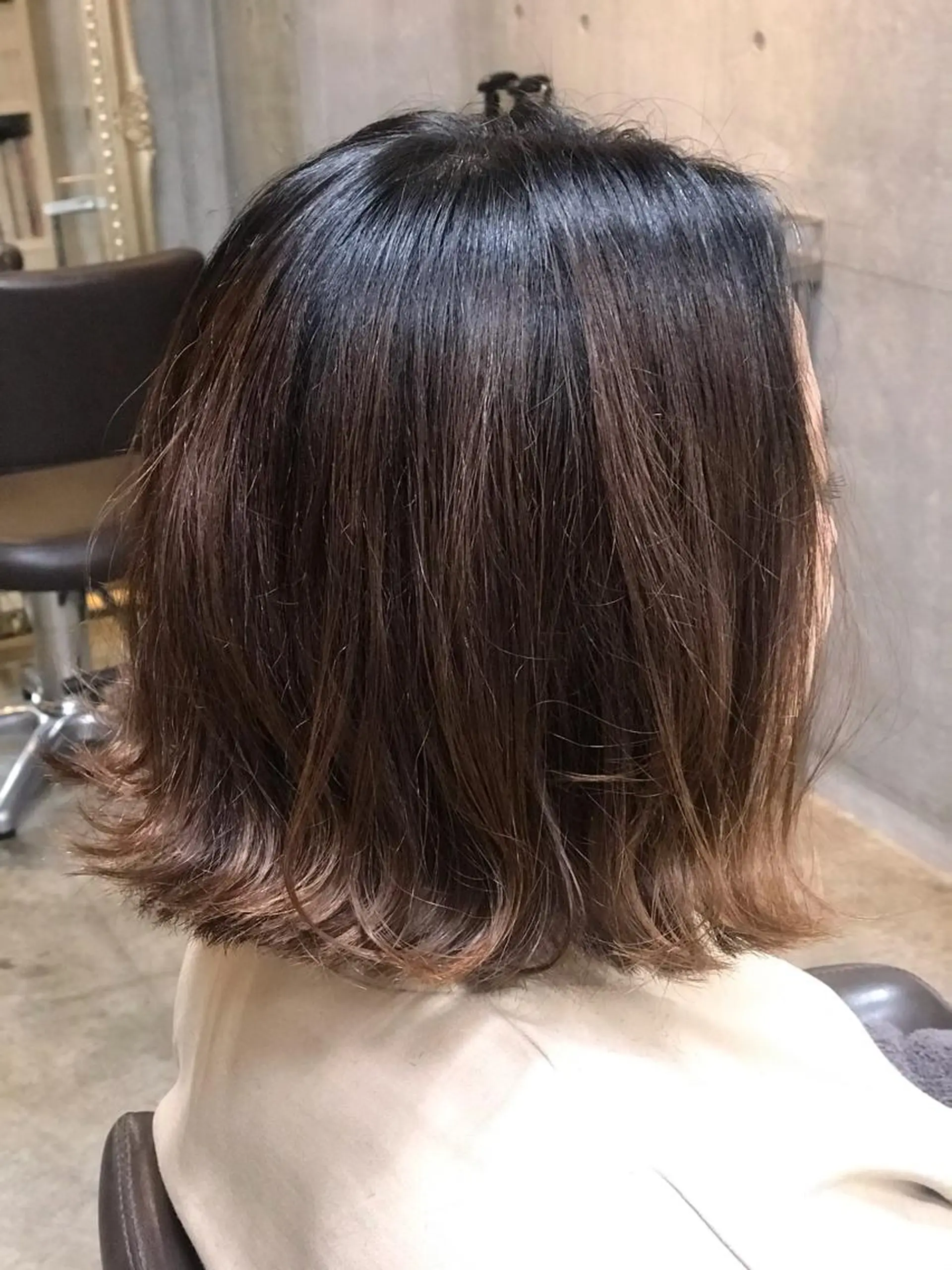 ショート ヘアアレンジ オリーブ/グレージュ 💐🤍理保のヘアスタイル