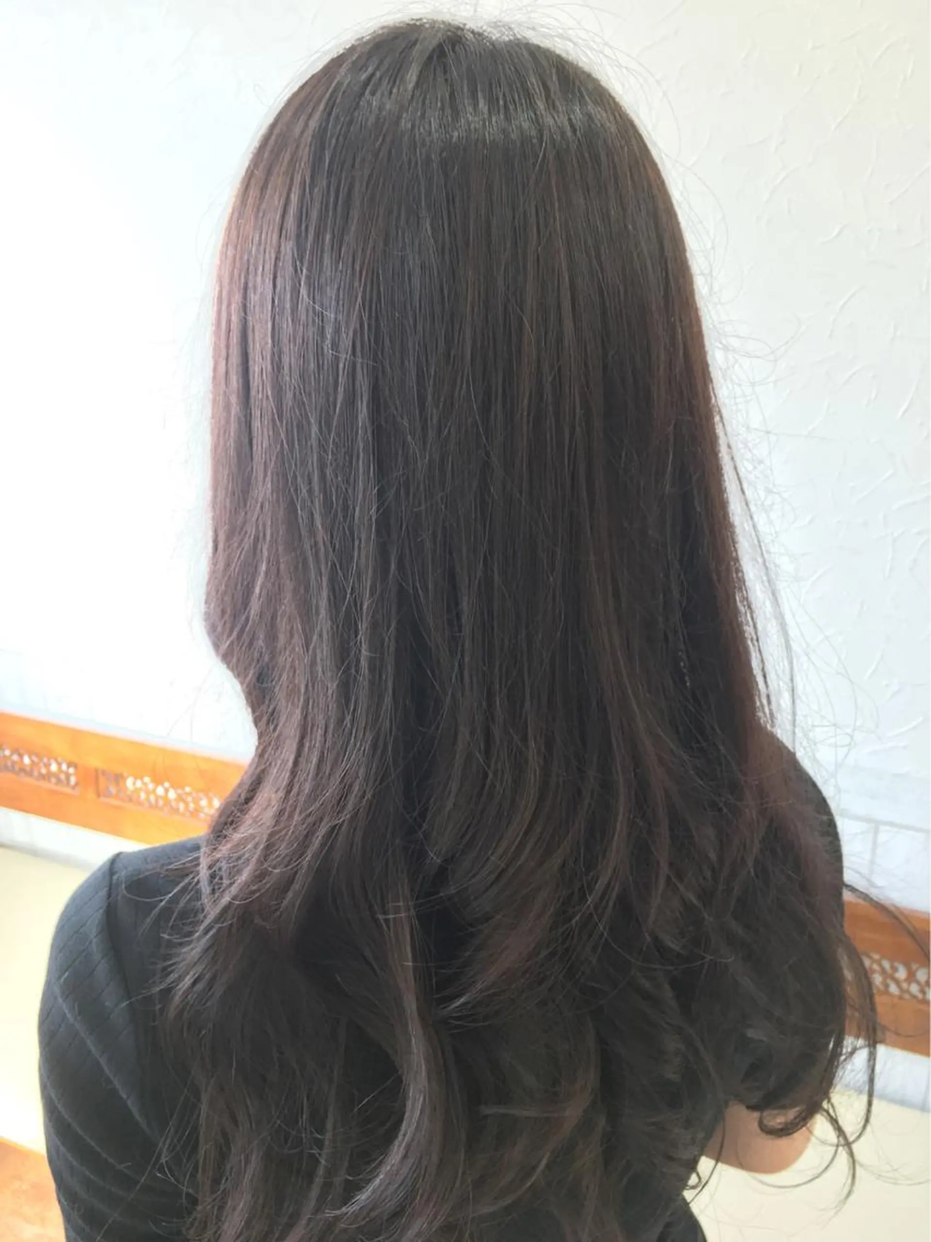 ロング カラー アッシュ ピンクカラー ピンクアッシュ Rise Heart 中村 裕介のヘアスタイル